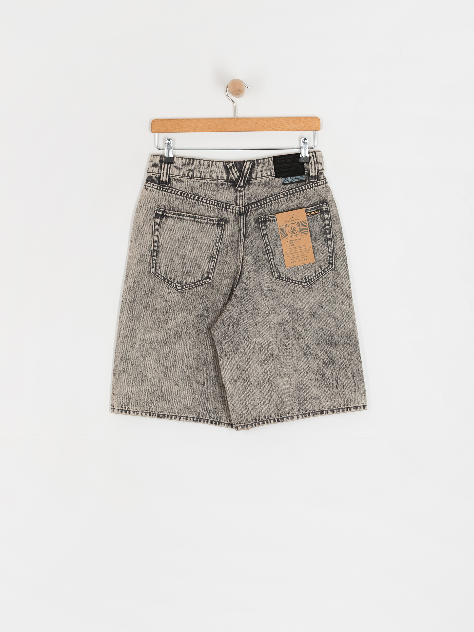 Volcom Beeggy Denim Wmn Shorts (grey vintage)