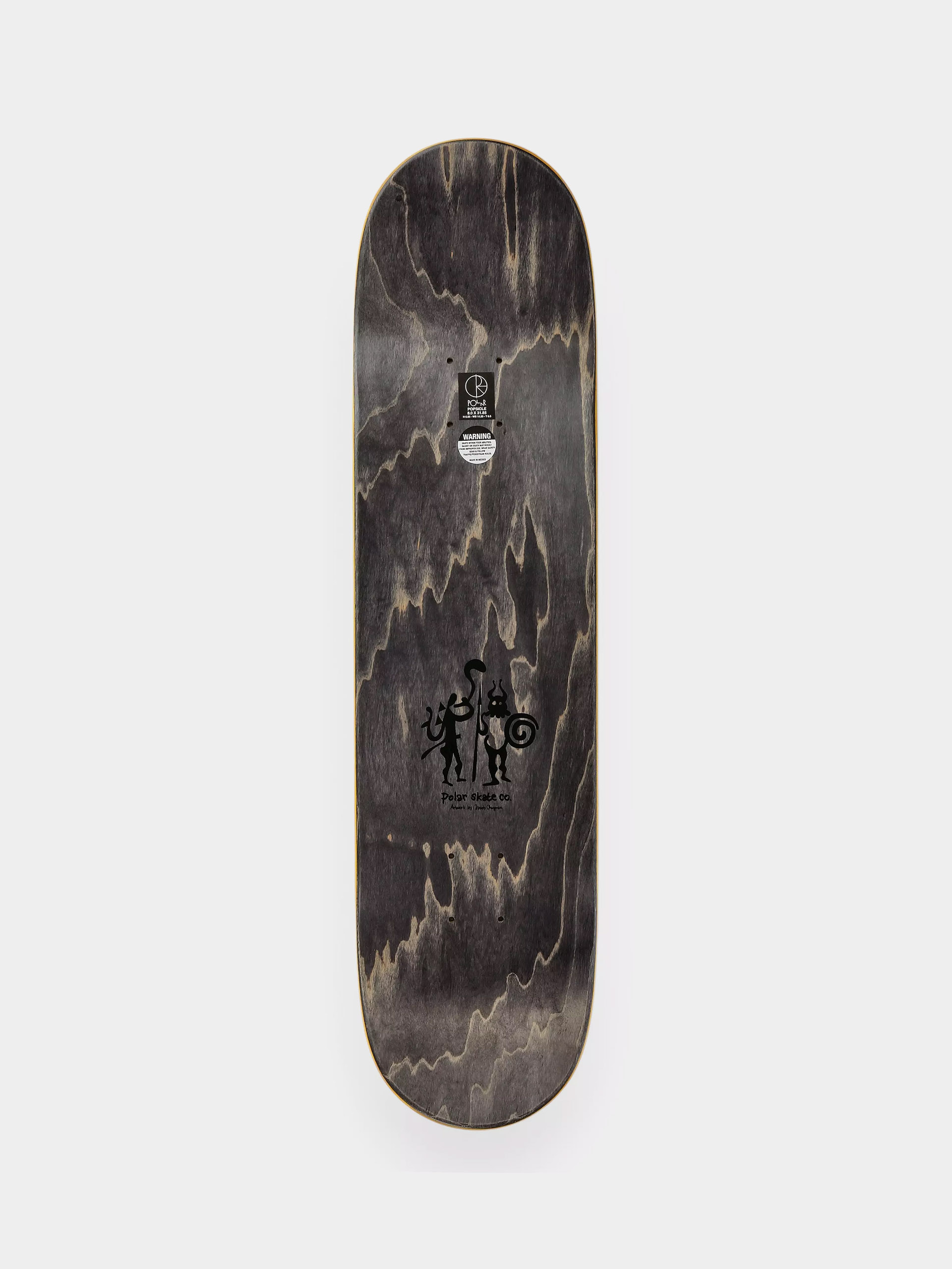 Polar Skate Deck Team Model Trumpets (black)
