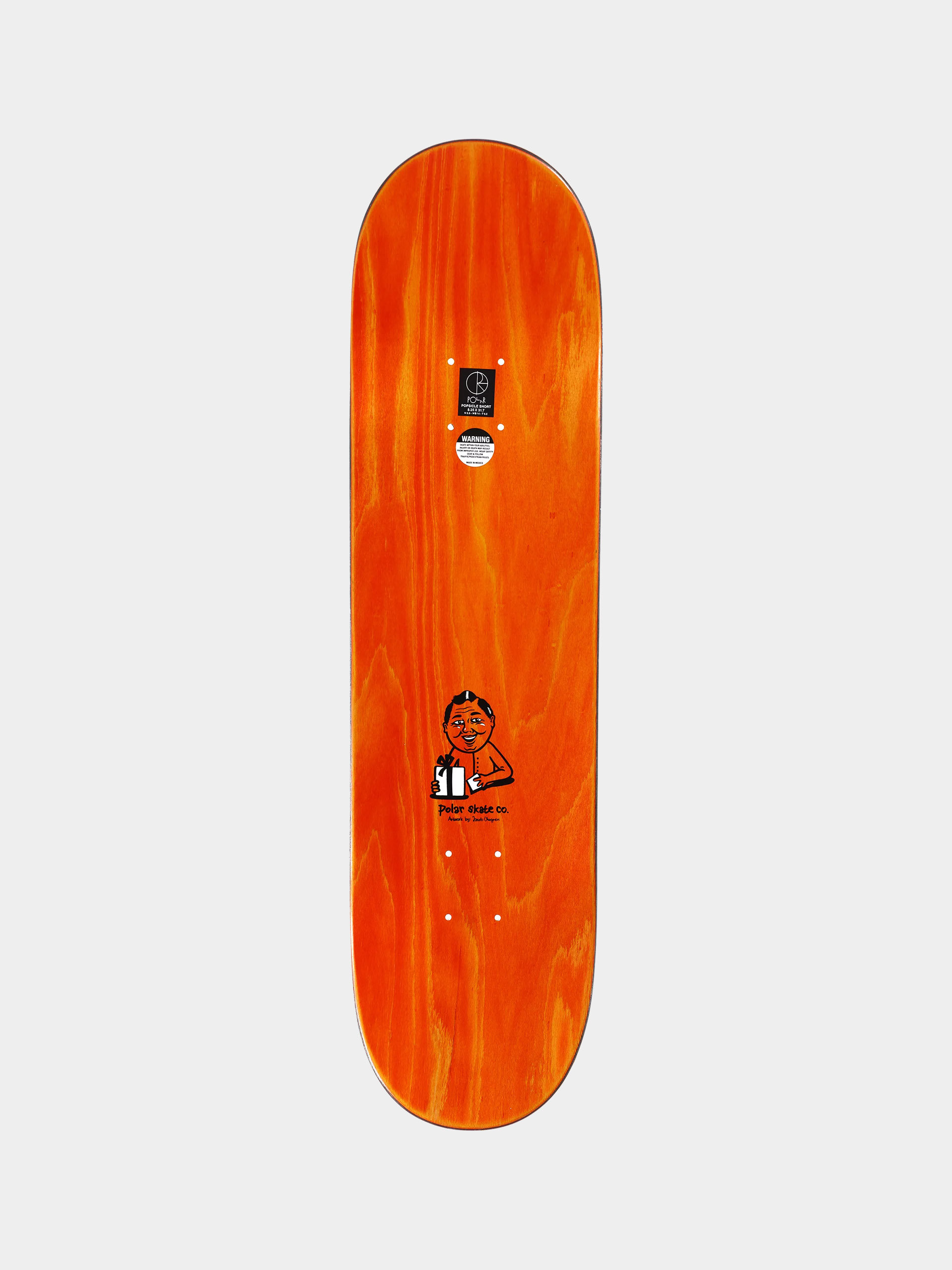 Polar Skate Deck Nick Boserio Surprise (orange)