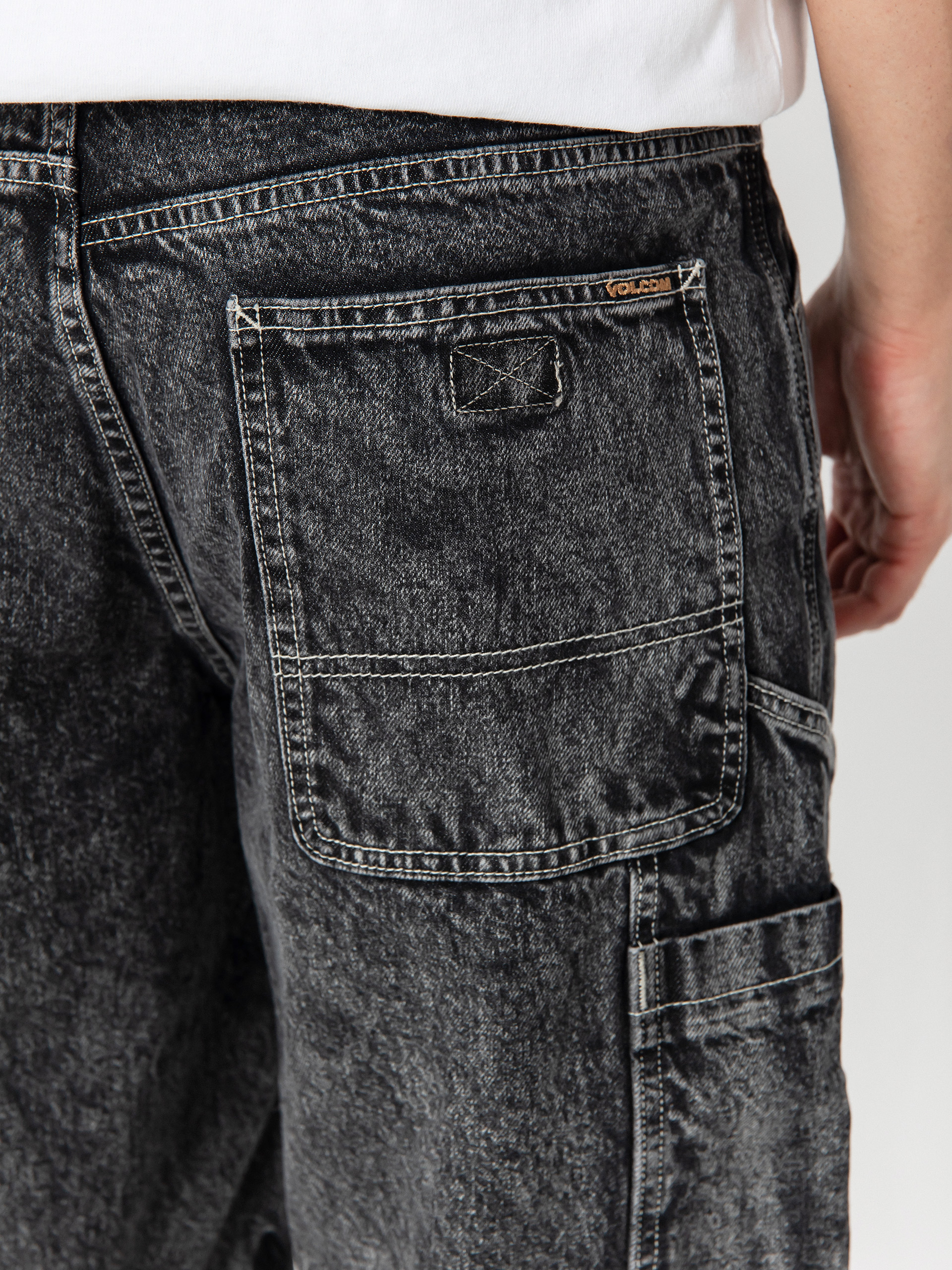 Volcom Shorts Labored Utility (light acid black)