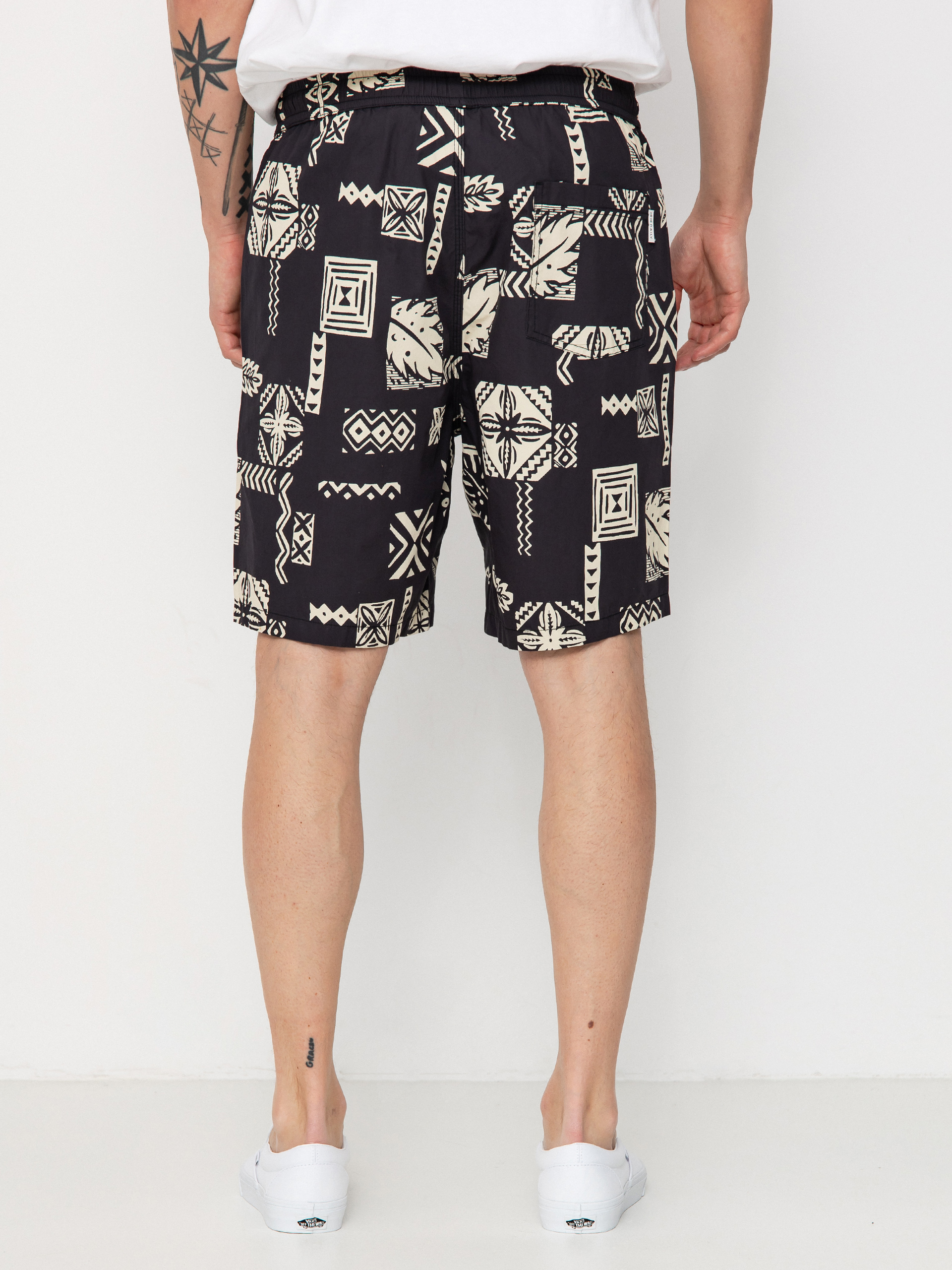 Iriedaily City Relax Shorts (black white)