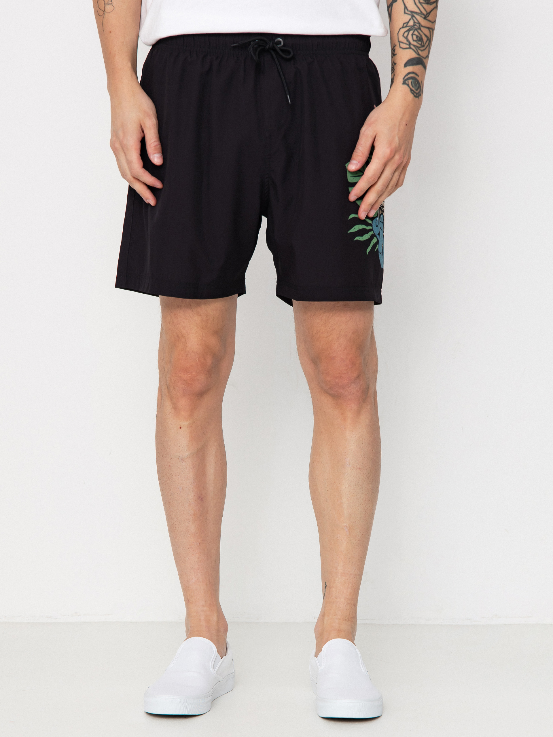 Santa Cruz Tiki Hand Shorts (black)