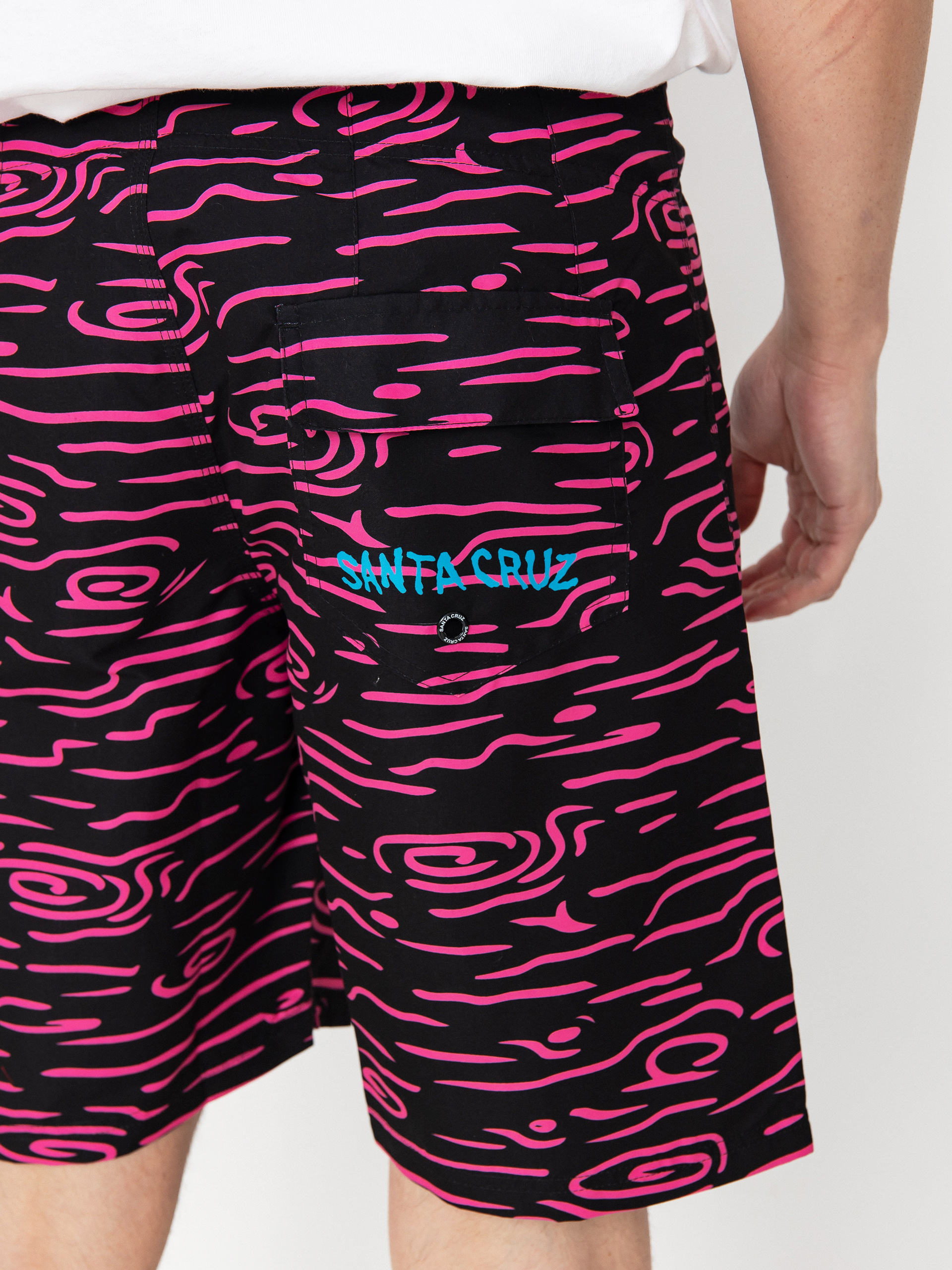 Santa Cruz Screaming Hand Boardshorts (neon wood)