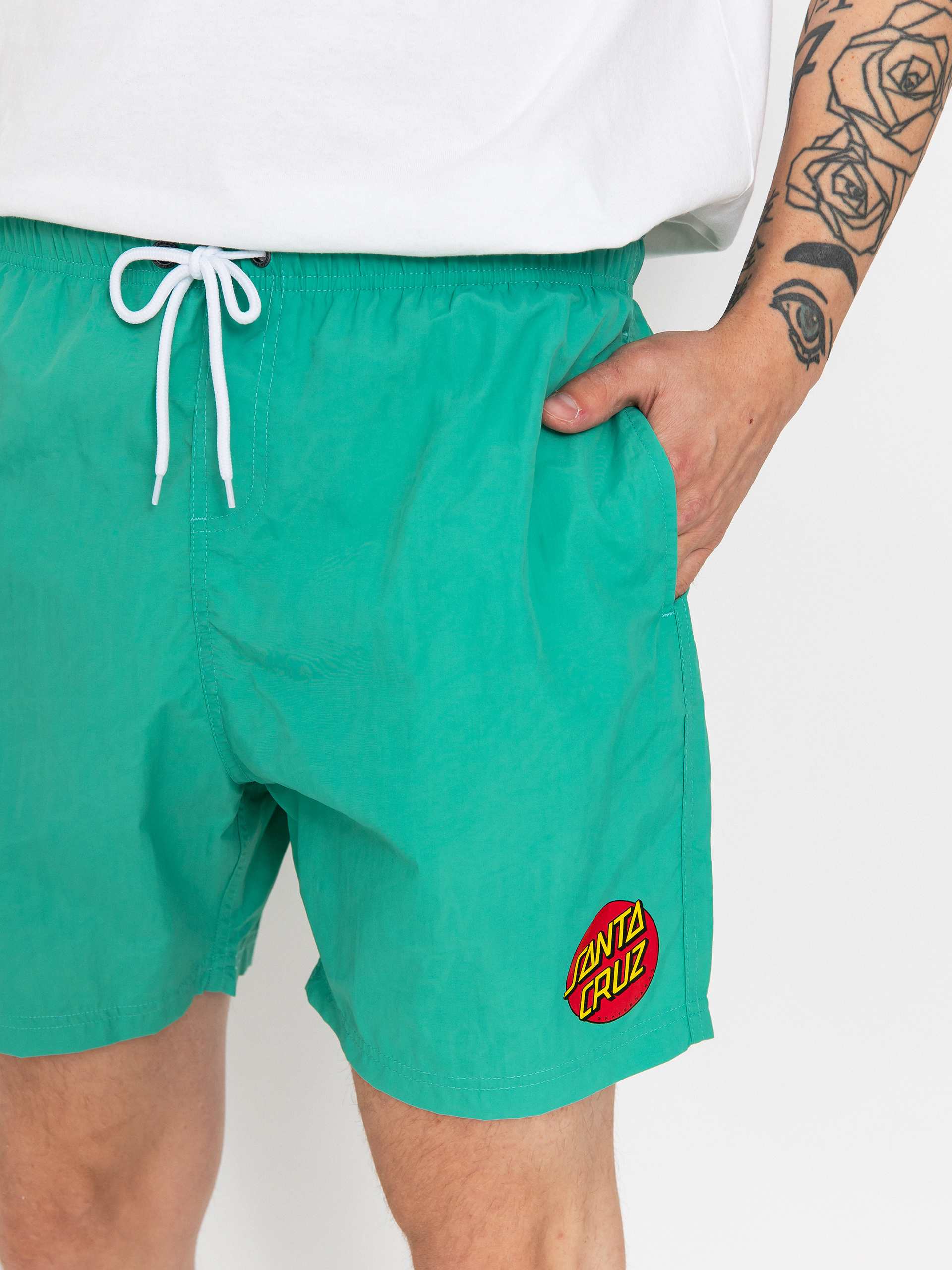 Santa Cruz Classic Dot Shorts (pool blue)