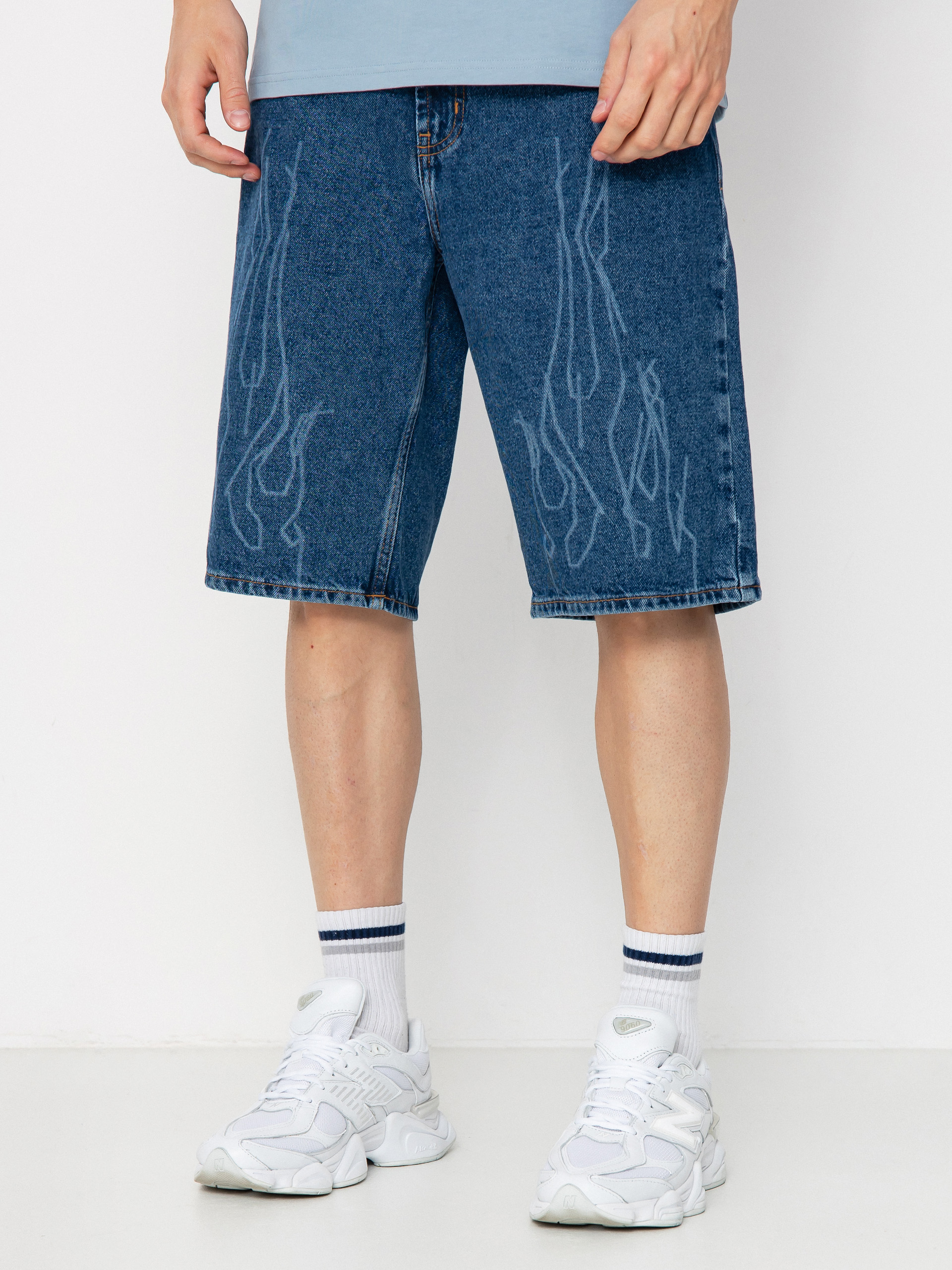 Beyond Medals Fortunato Jeans Shorts (blue)