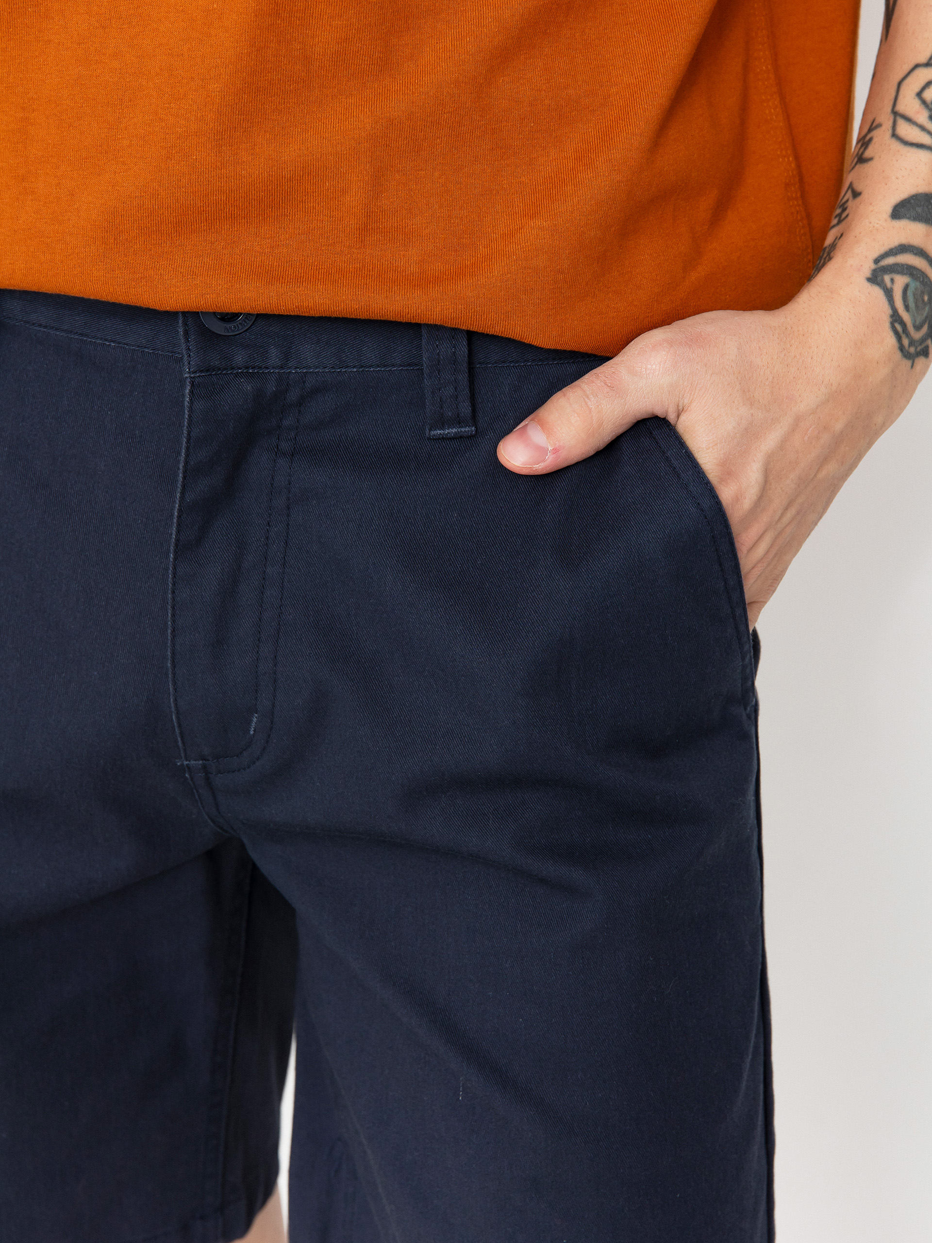 Brixton Choice Chino 19 Shorts (washed navy)