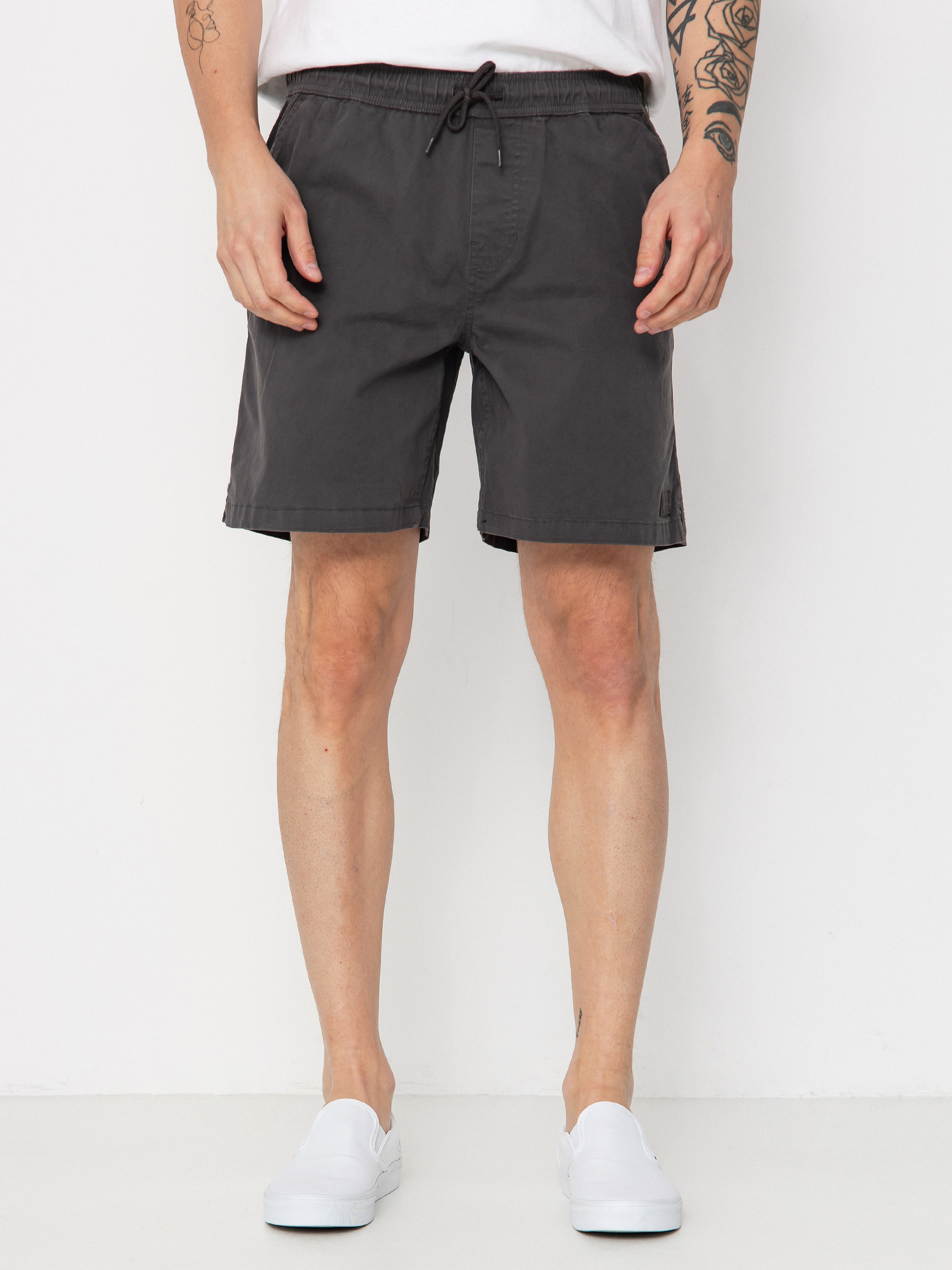 Brixton Everyday Vintage Wash Shorts (washed black)