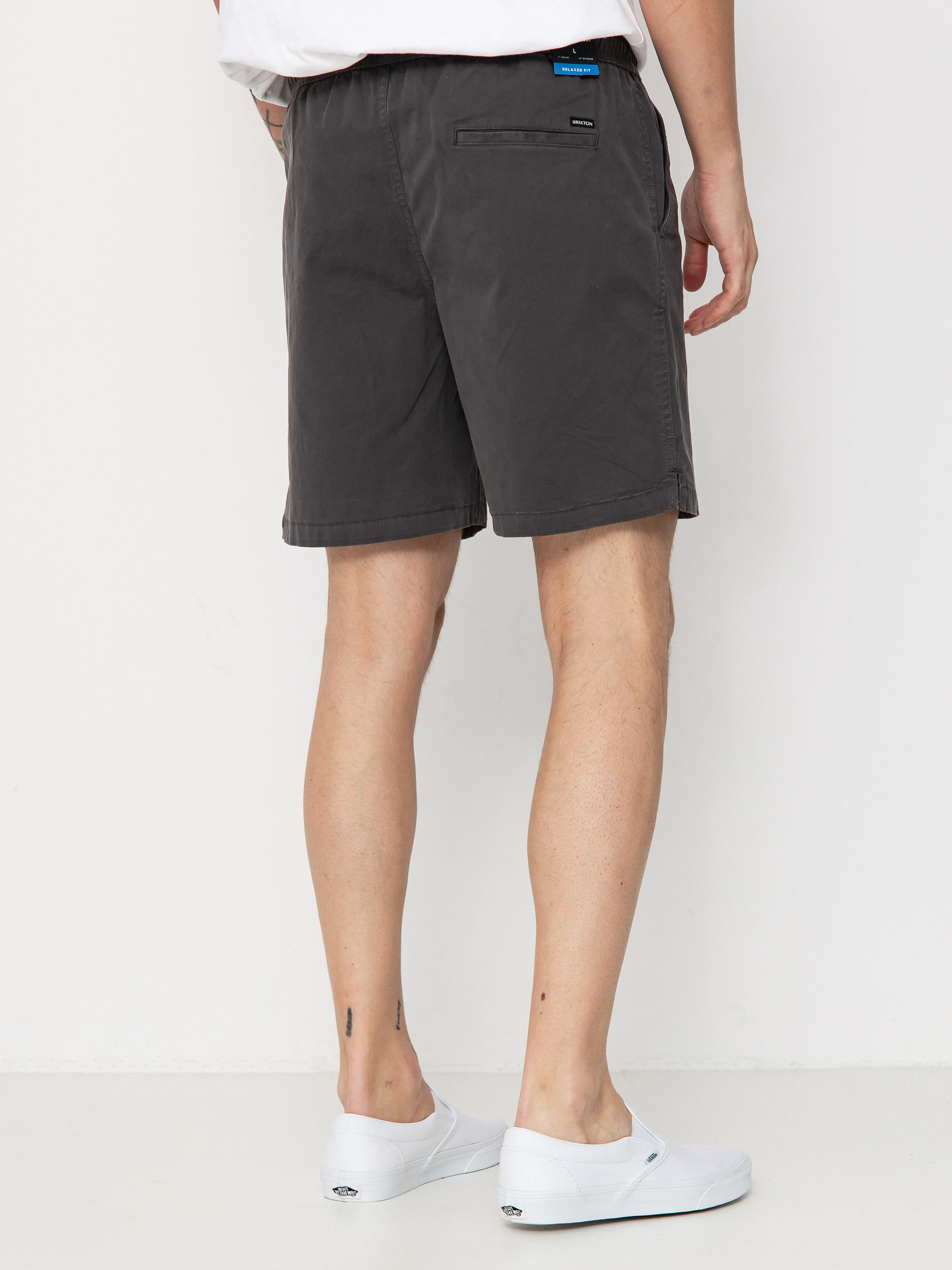 Brixton Everyday Vintage Wash Shorts (washed black)