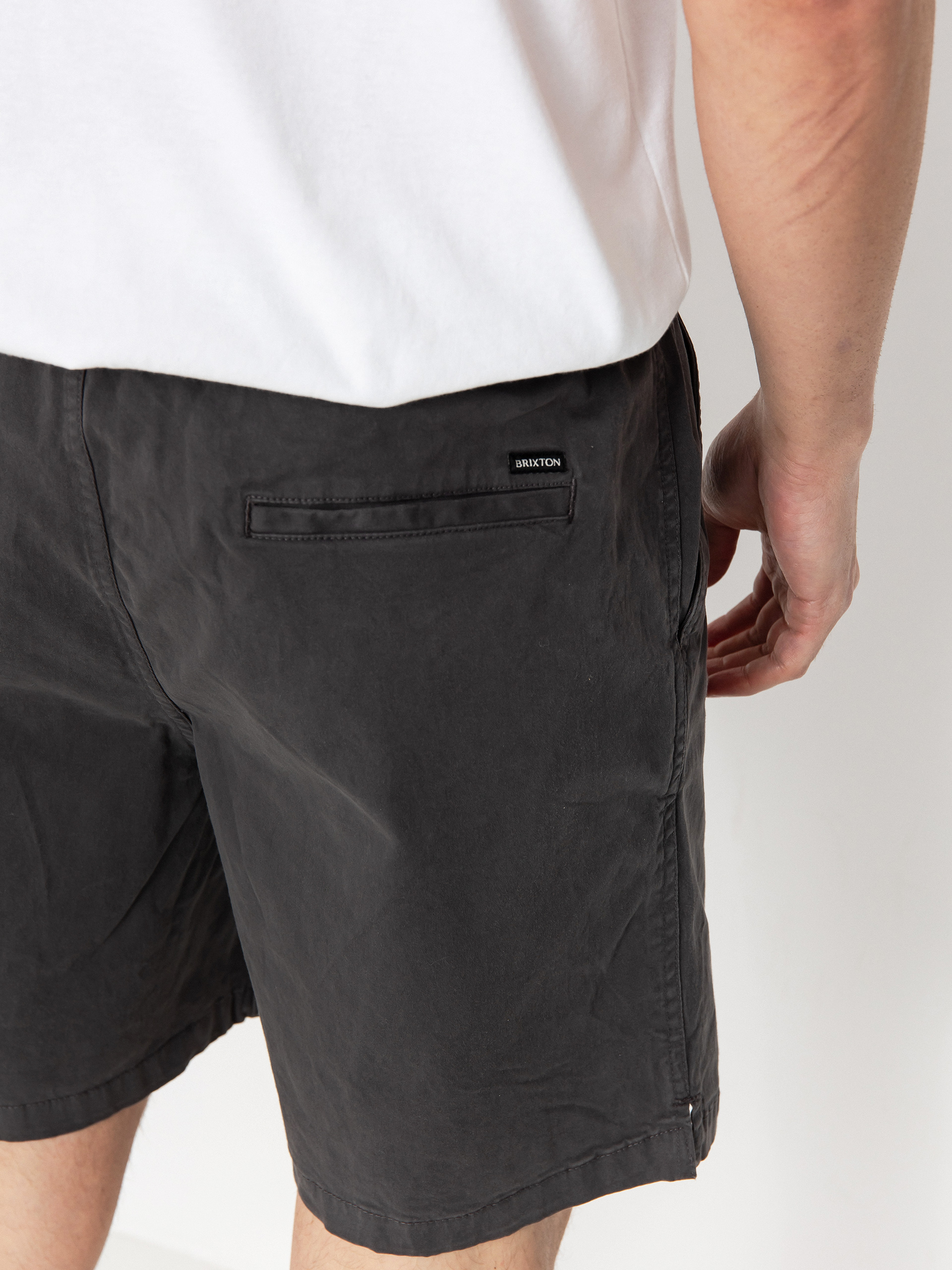 Brixton Everyday Vintage Wash Shorts (washed black)
