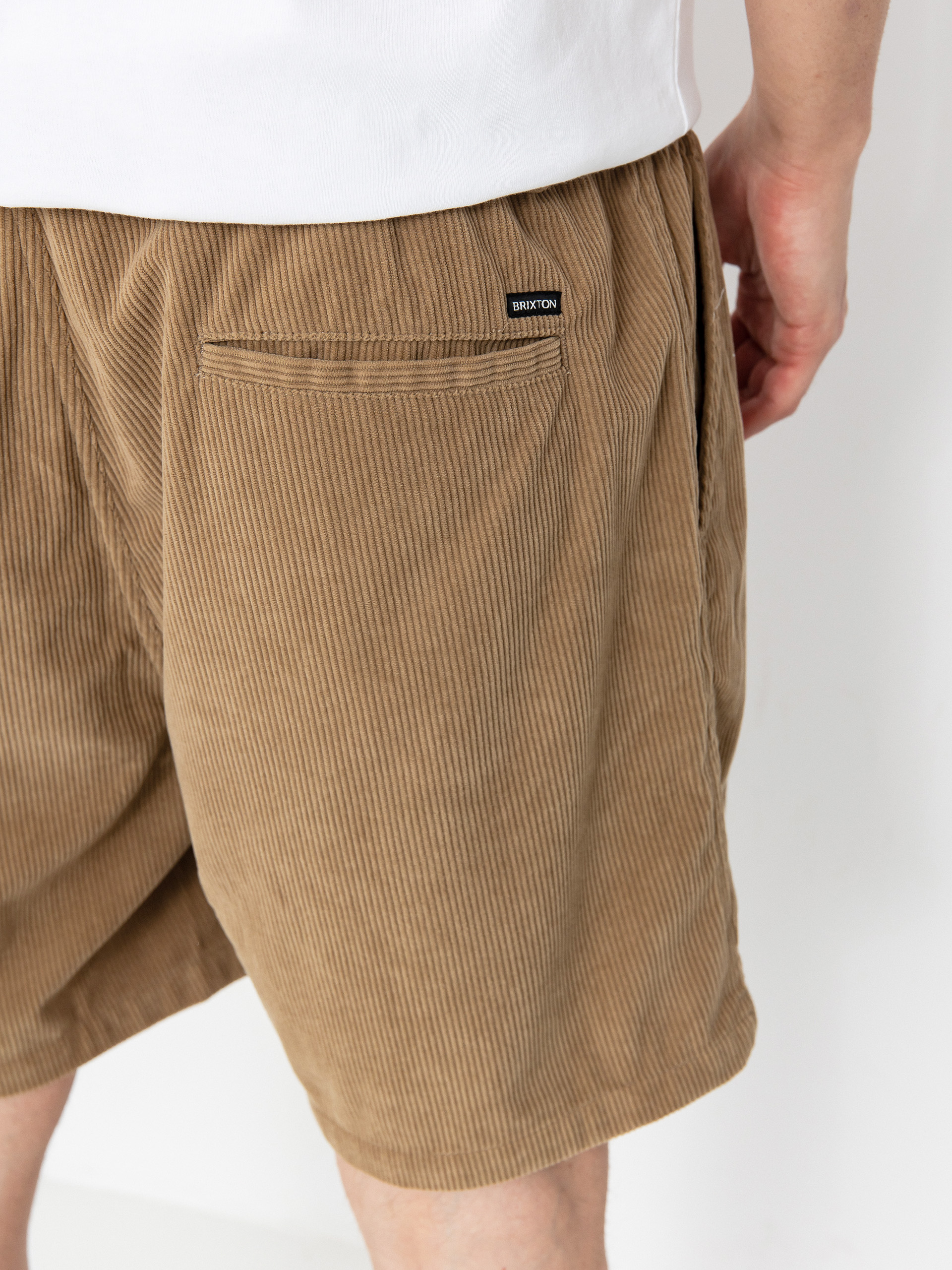 Brixton Everyday Corduroy Shorts (khaki)