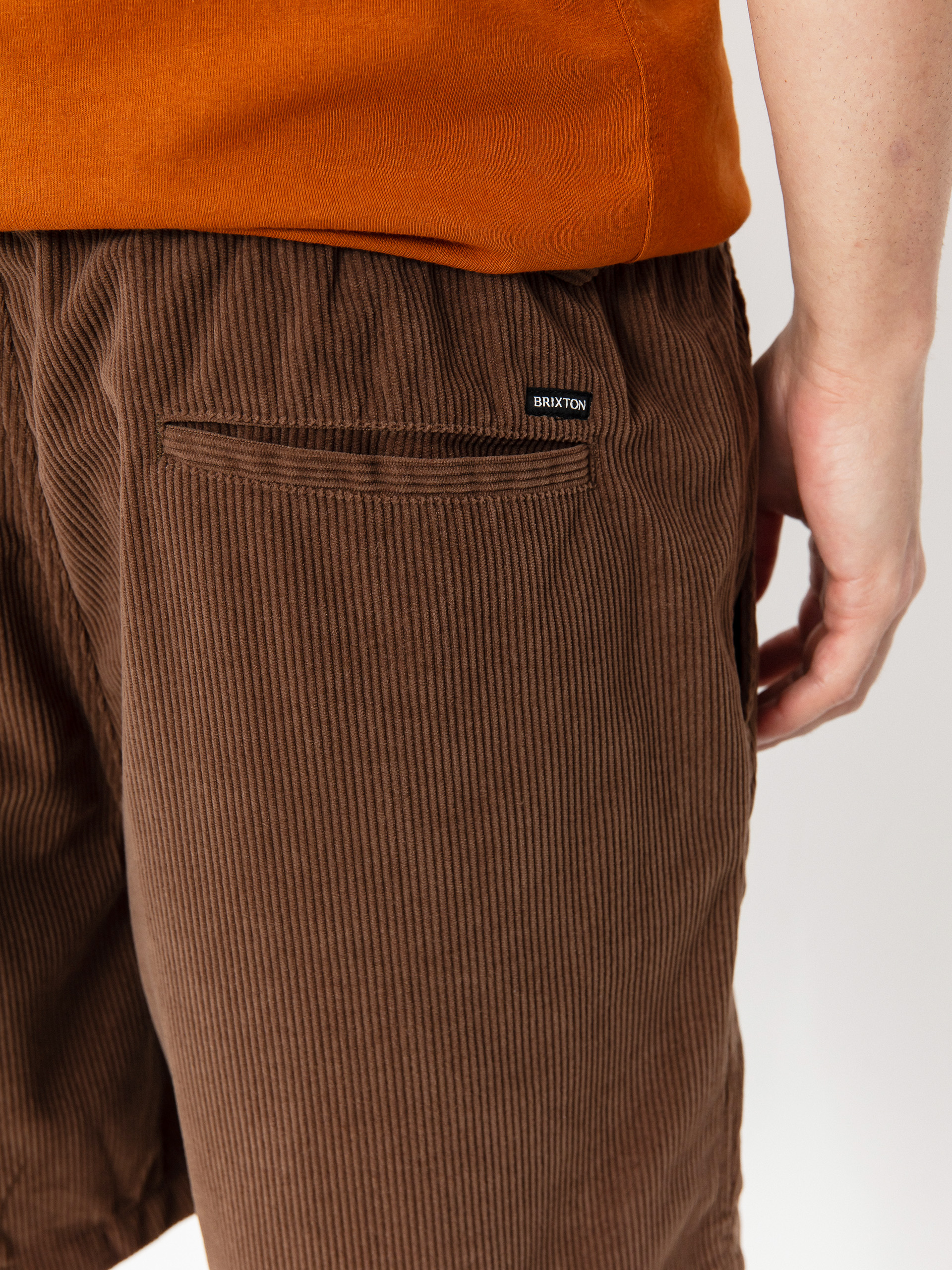 Brixton Everyday Corduroy Shorts (pinecone brown)