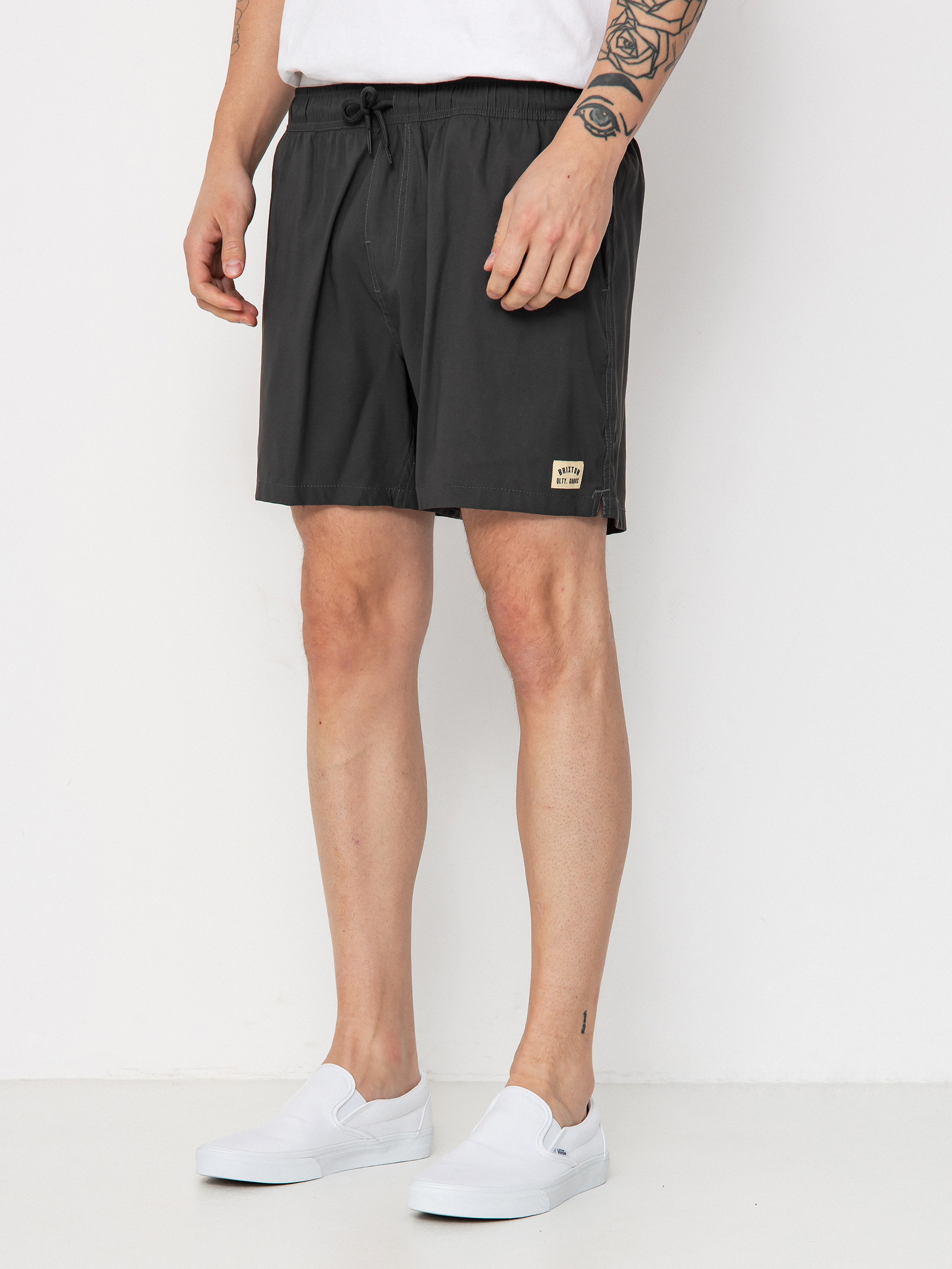 Brixton Everyday Hybrid 5 Shorts (washed black)