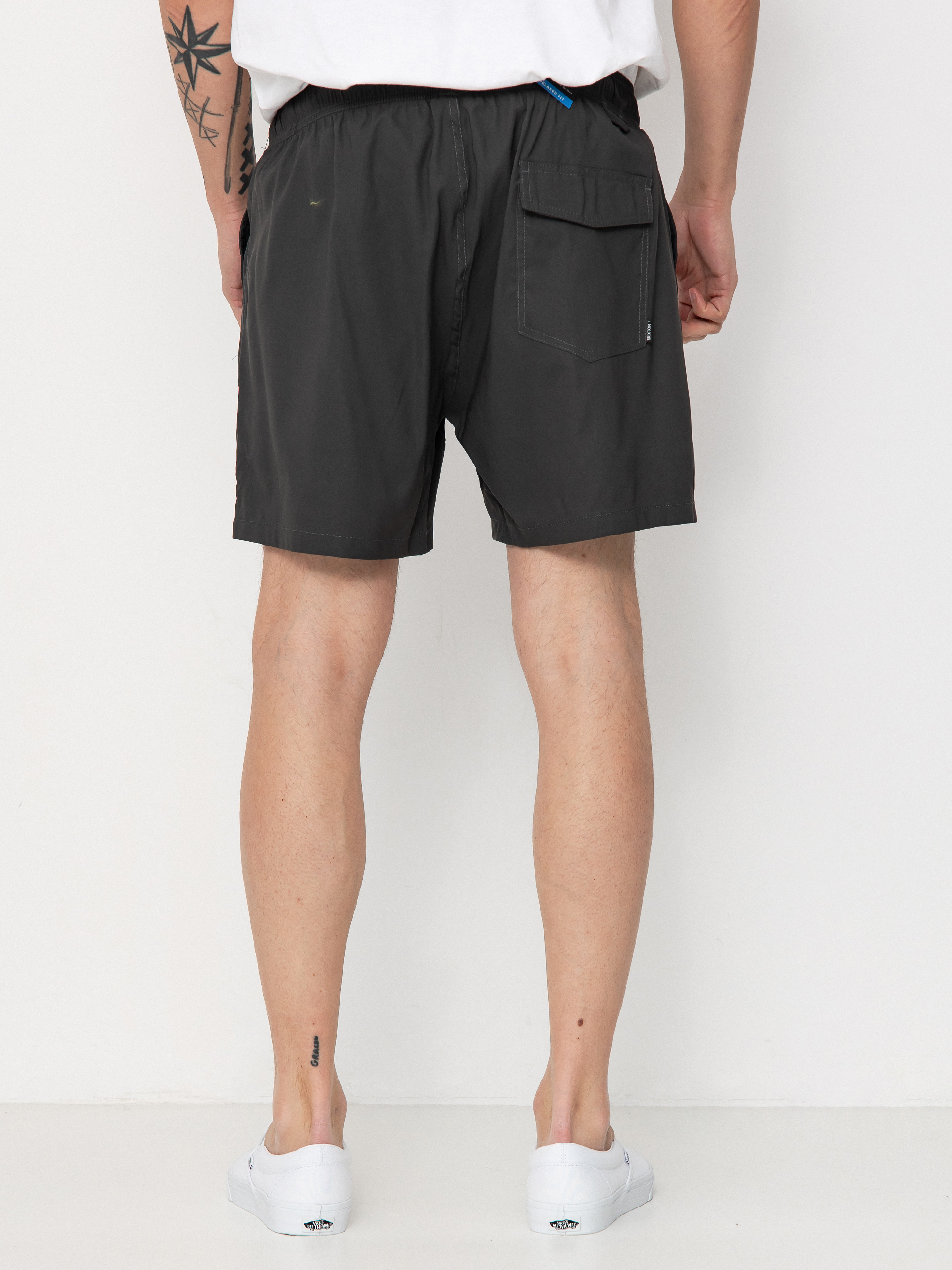 Brixton Everyday Hybrid 5 Shorts (washed black)