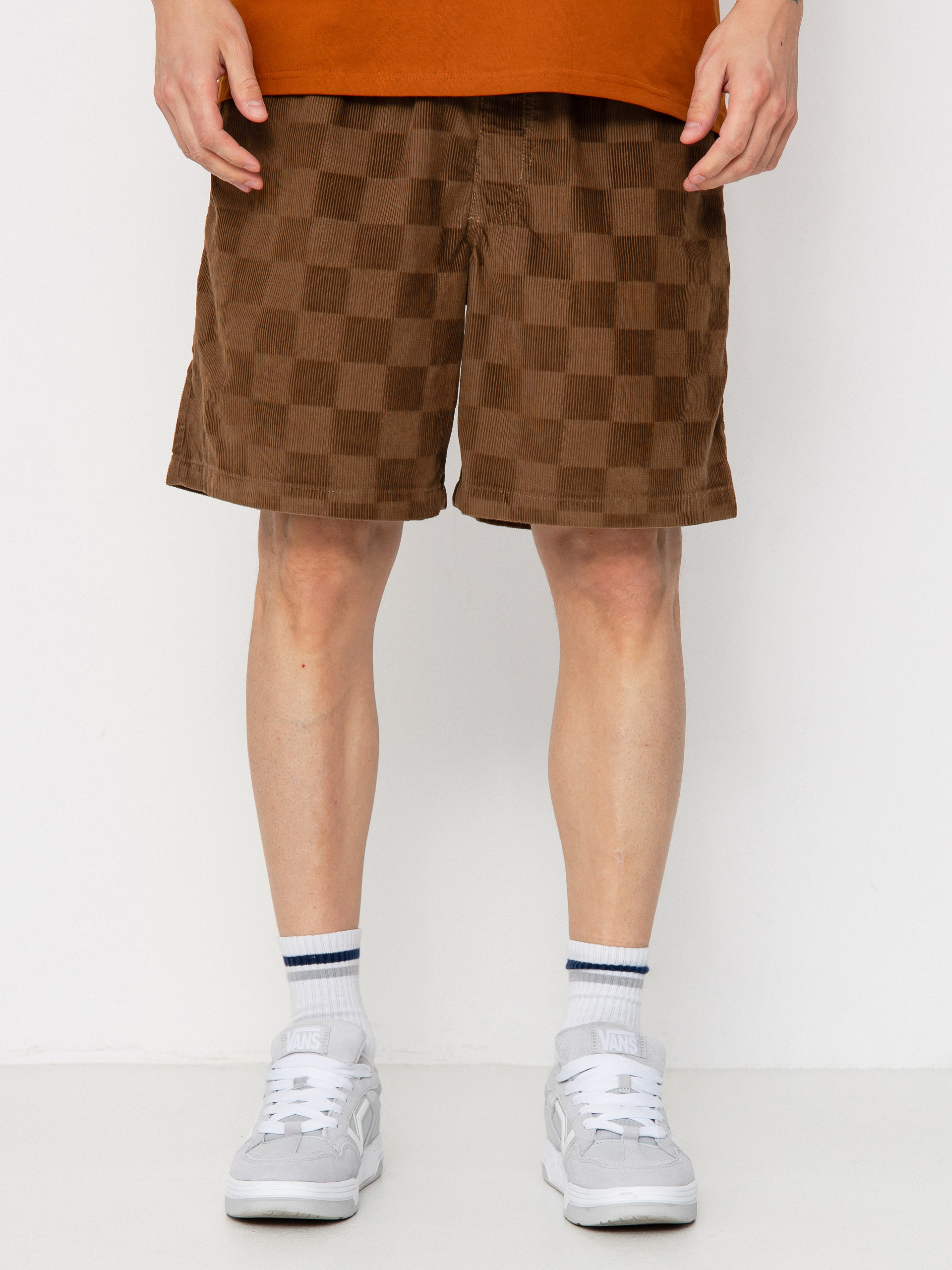 Vans Shorts Range Checkbrd Cord Loose