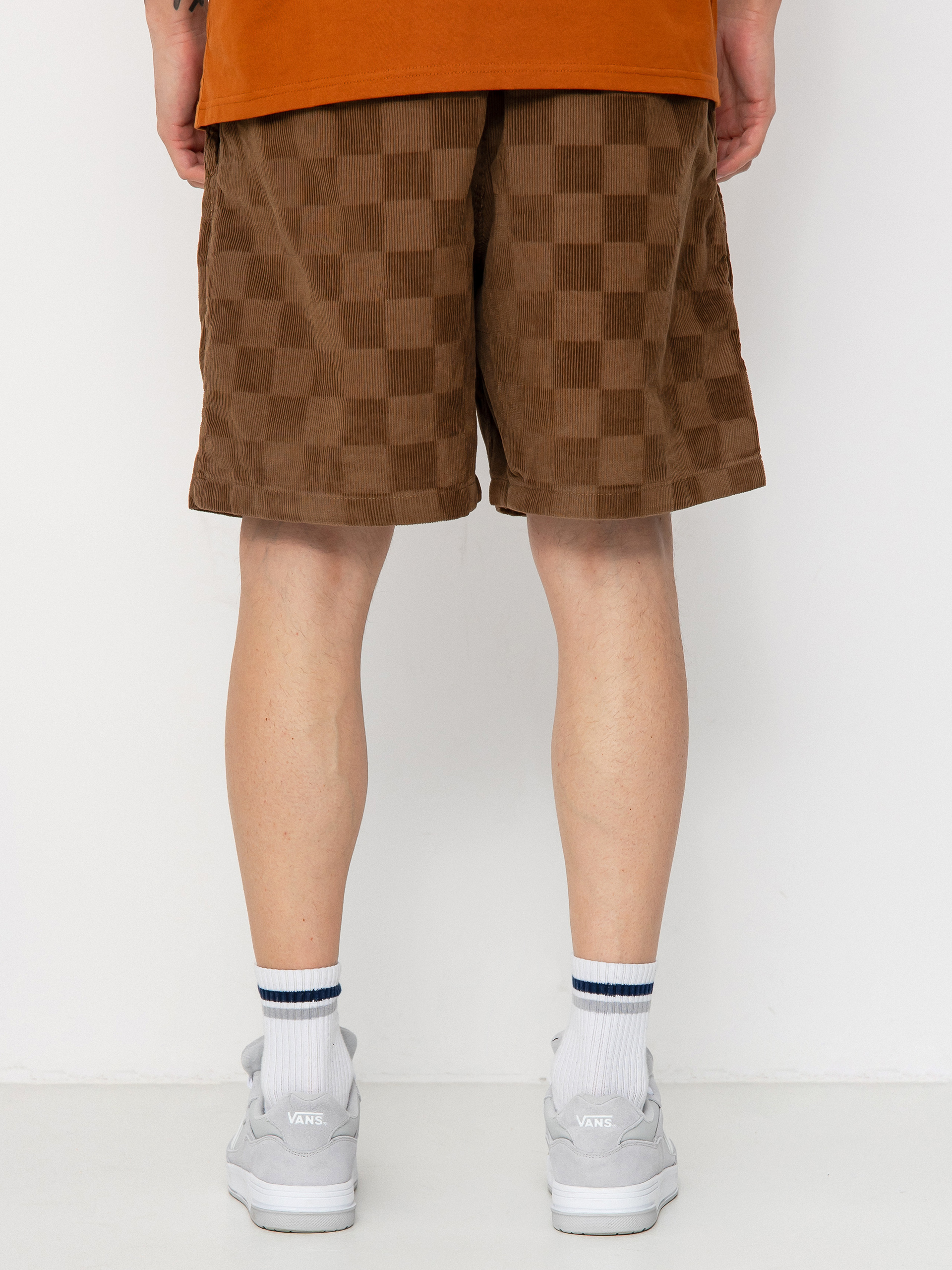 Vans Shorts Range Checkbrd Cord Loose (sepia)