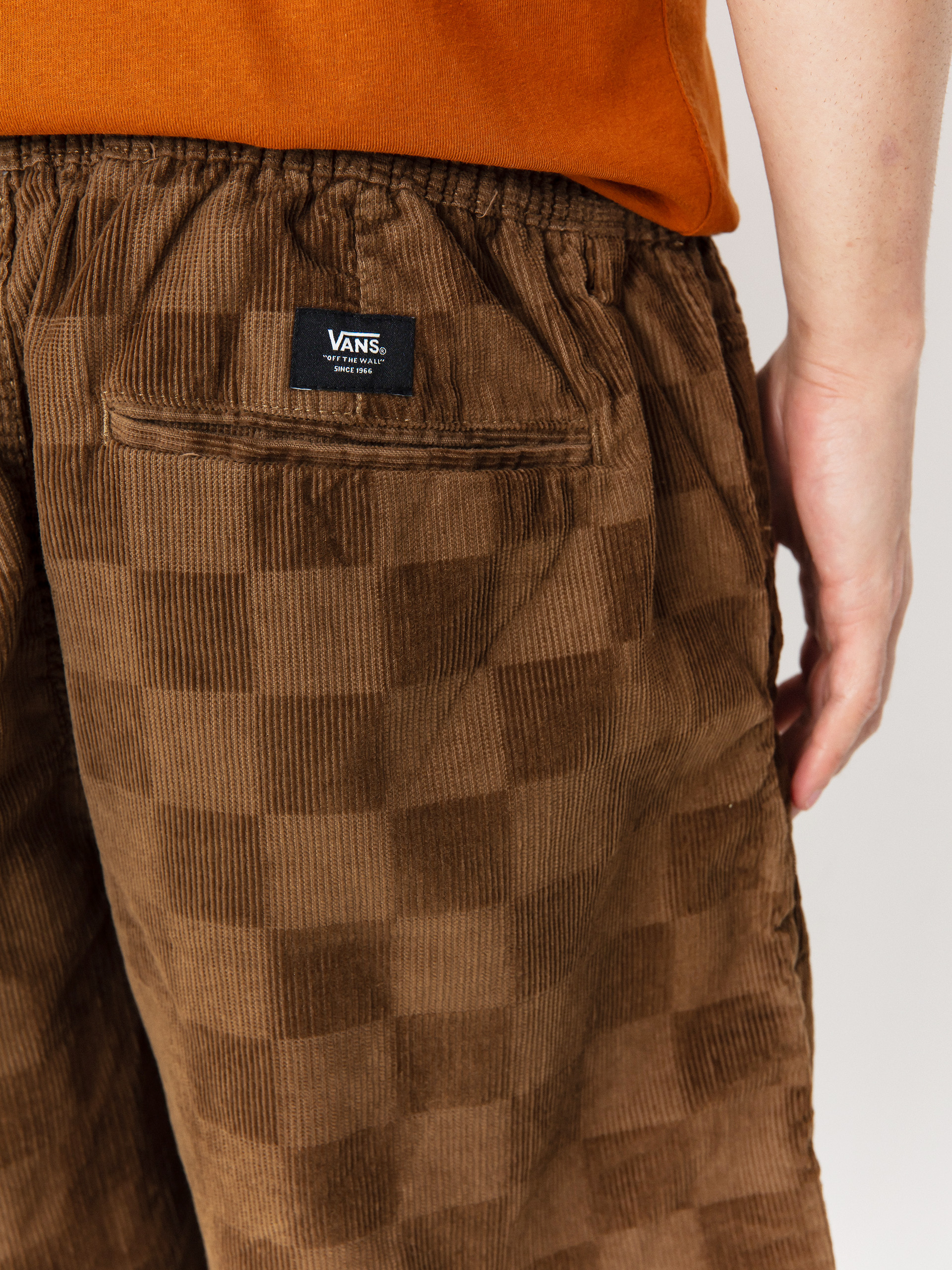 Vans Shorts Range Checkbrd Cord Loose (sepia)