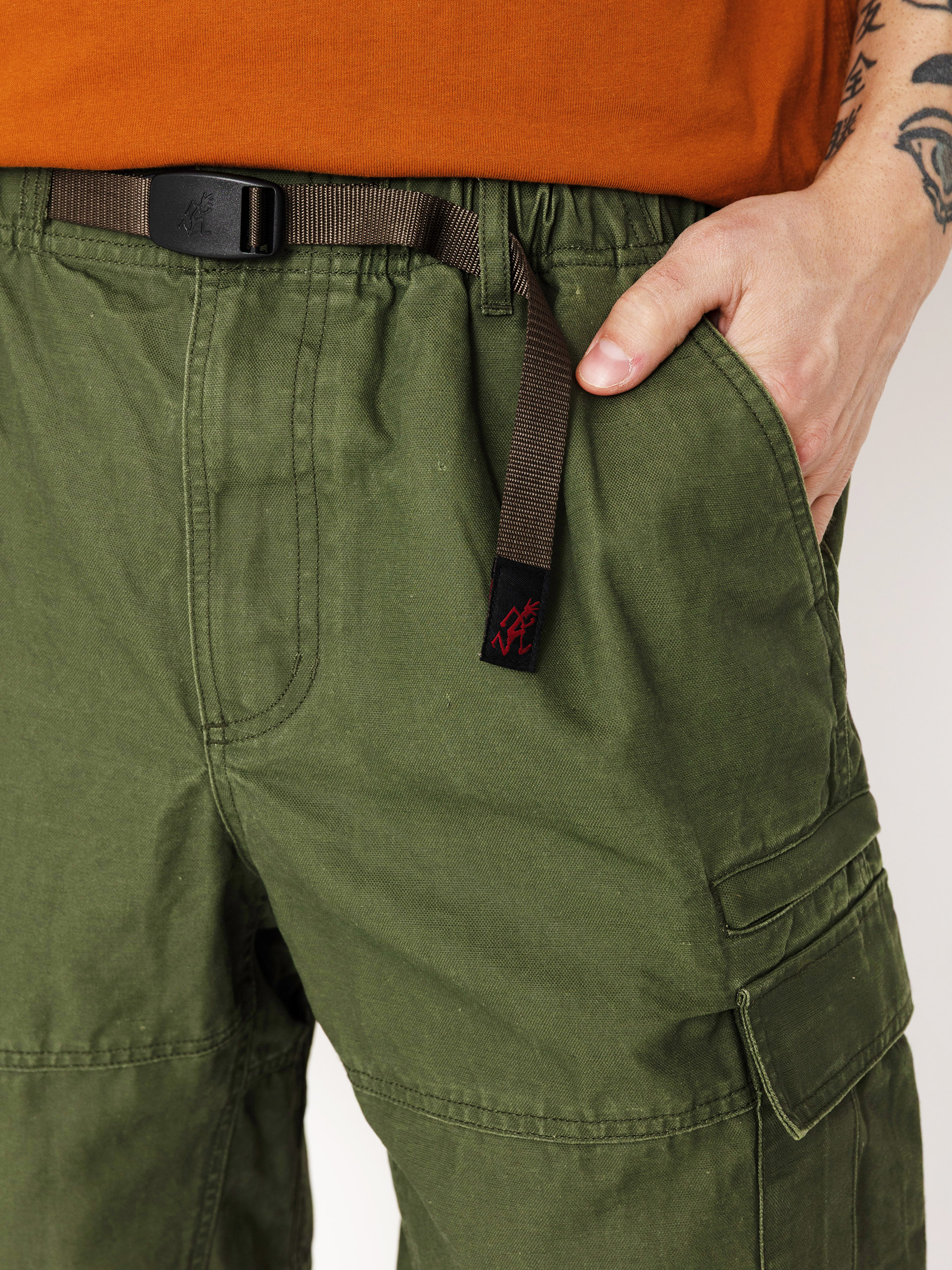 Gramicci Shorts Canvas Outback (moss)