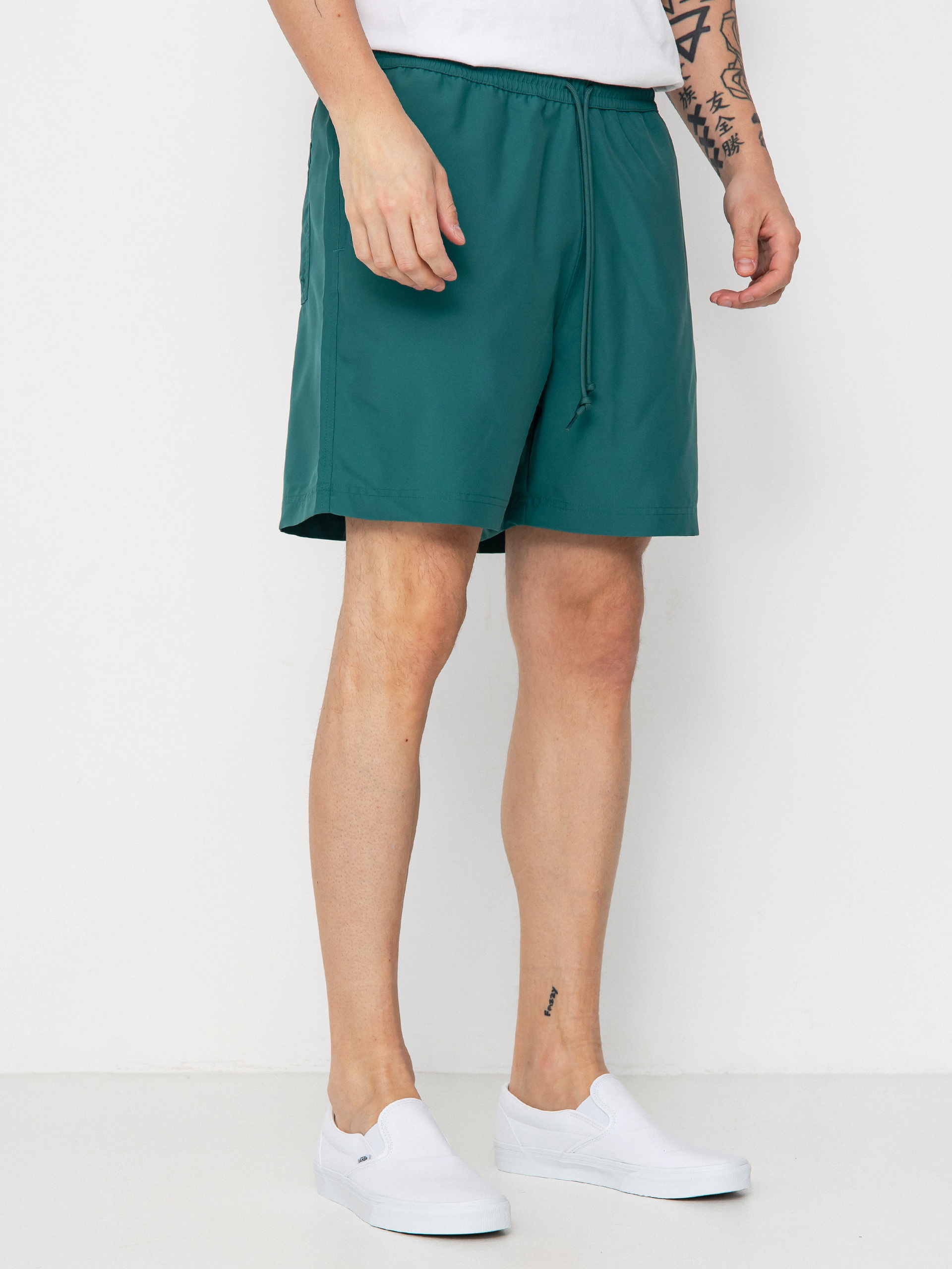 Carhartt WIP Shorts Chase Swim (rainforest/gold)