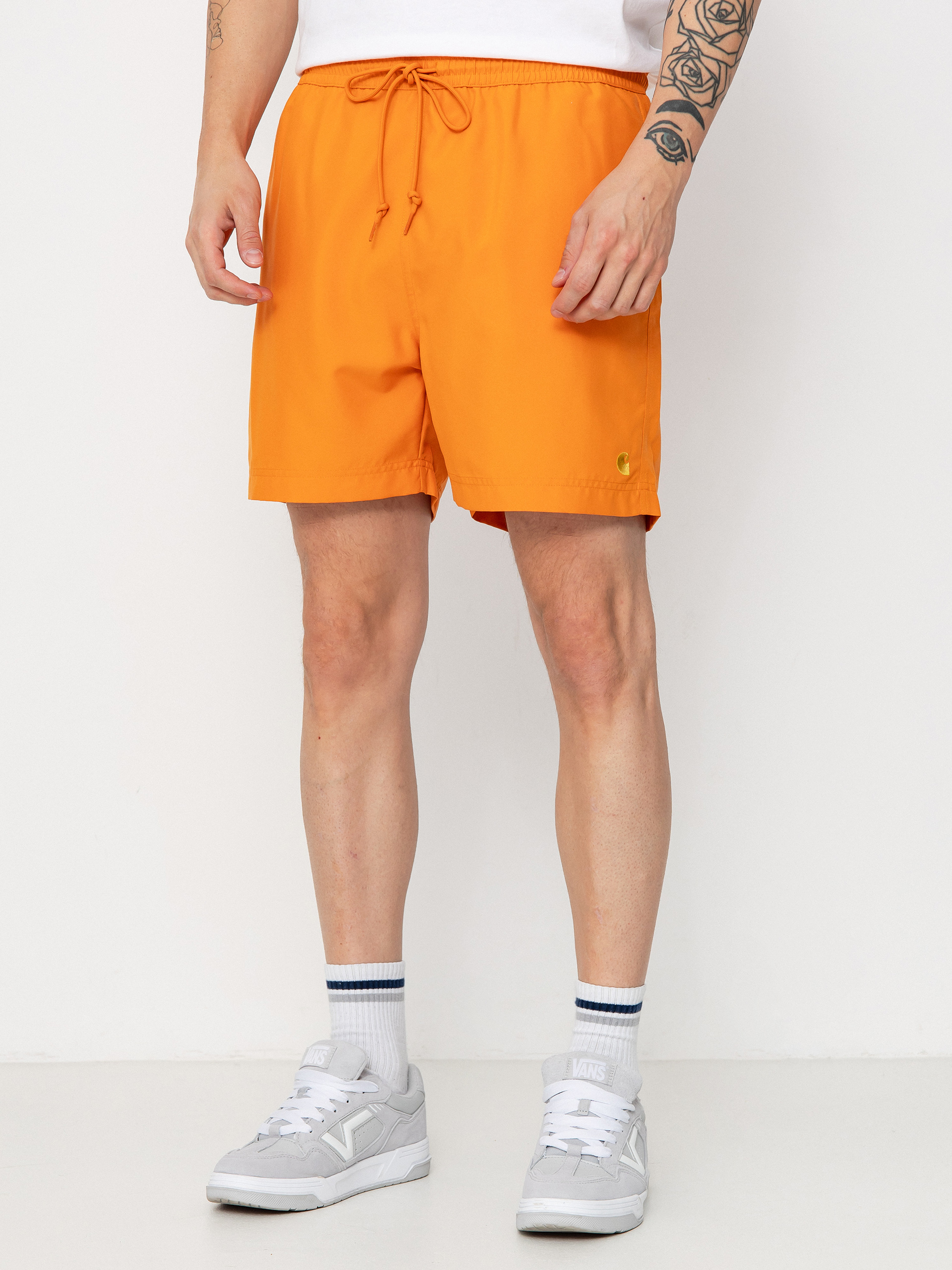 Carhartt WIP Shorts Chase Swim (pumpkin/gold)