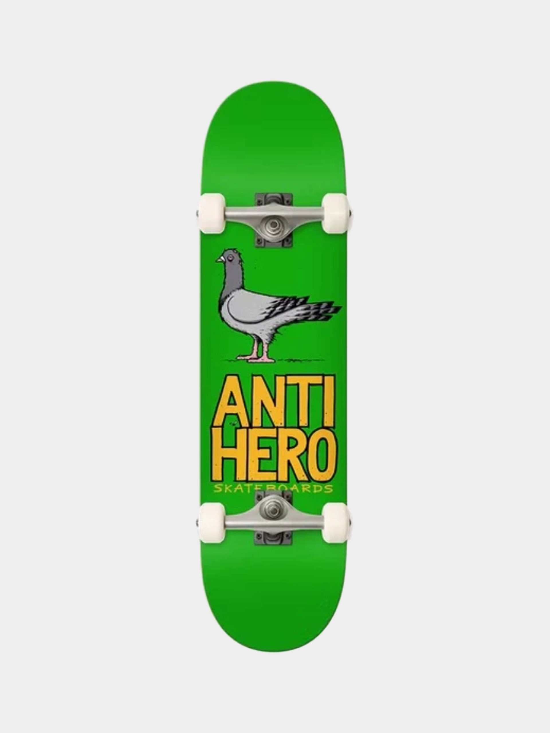 Antihero Skateboard Pigeon Close Up (green)