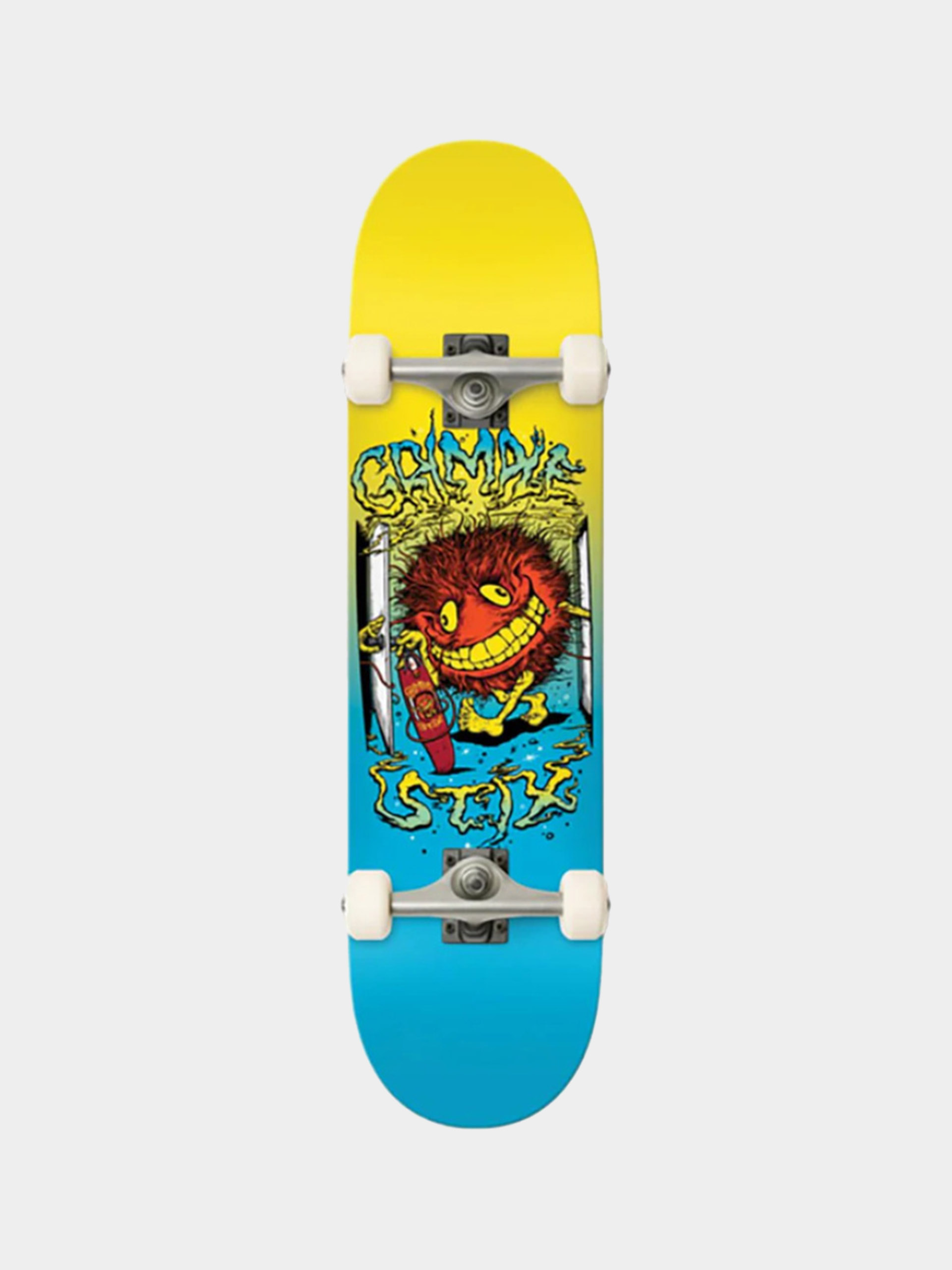 Antihero Skateboard Welcome Home (yellow/blue)