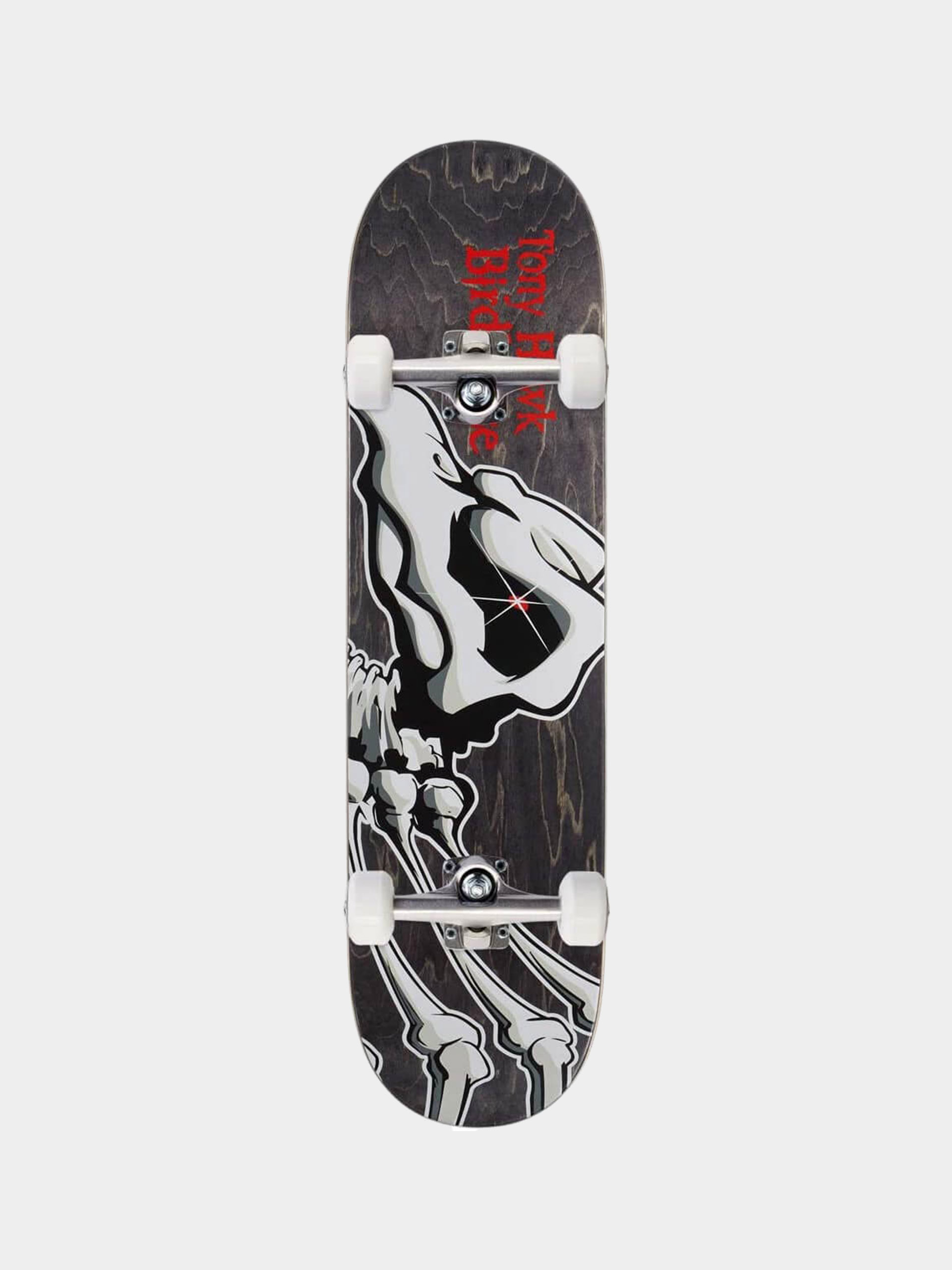 Birdhouse Skateboard Hawk Falcon 1 - grey (black/red)