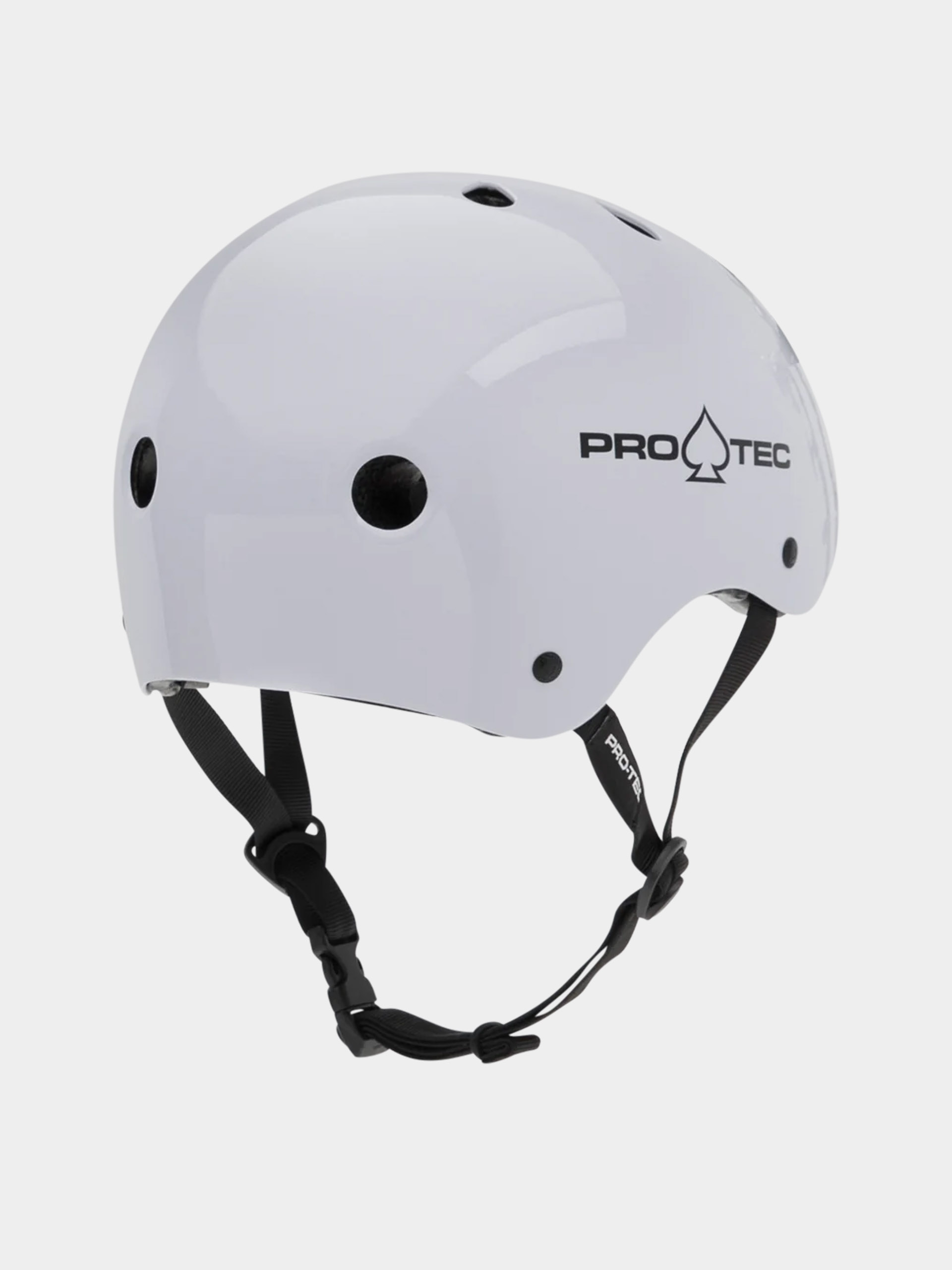 Mens Pro Tec Helmet Classic Cert (gloss/white)