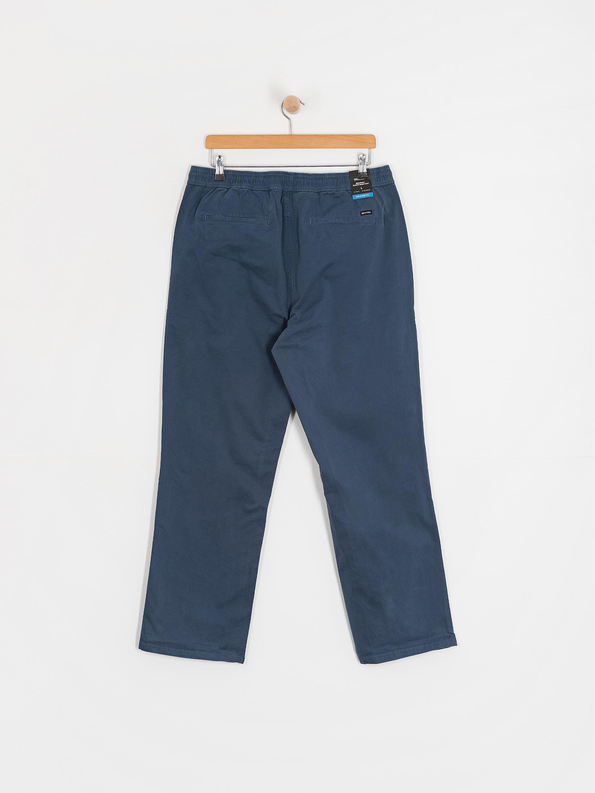 Brixton Broadway Vw Ewaist Rlx Pants (washed denim blue)