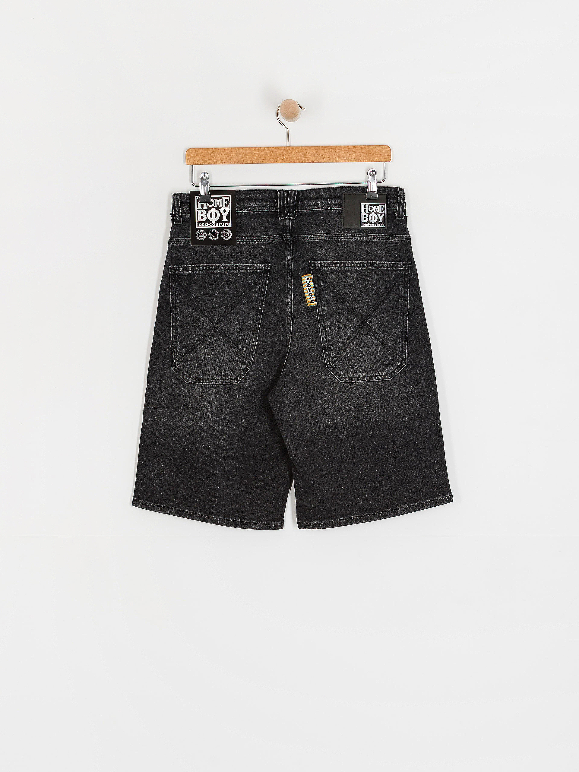 Homeboy Shorts X Tra Baggy Vintage (vintage black)
