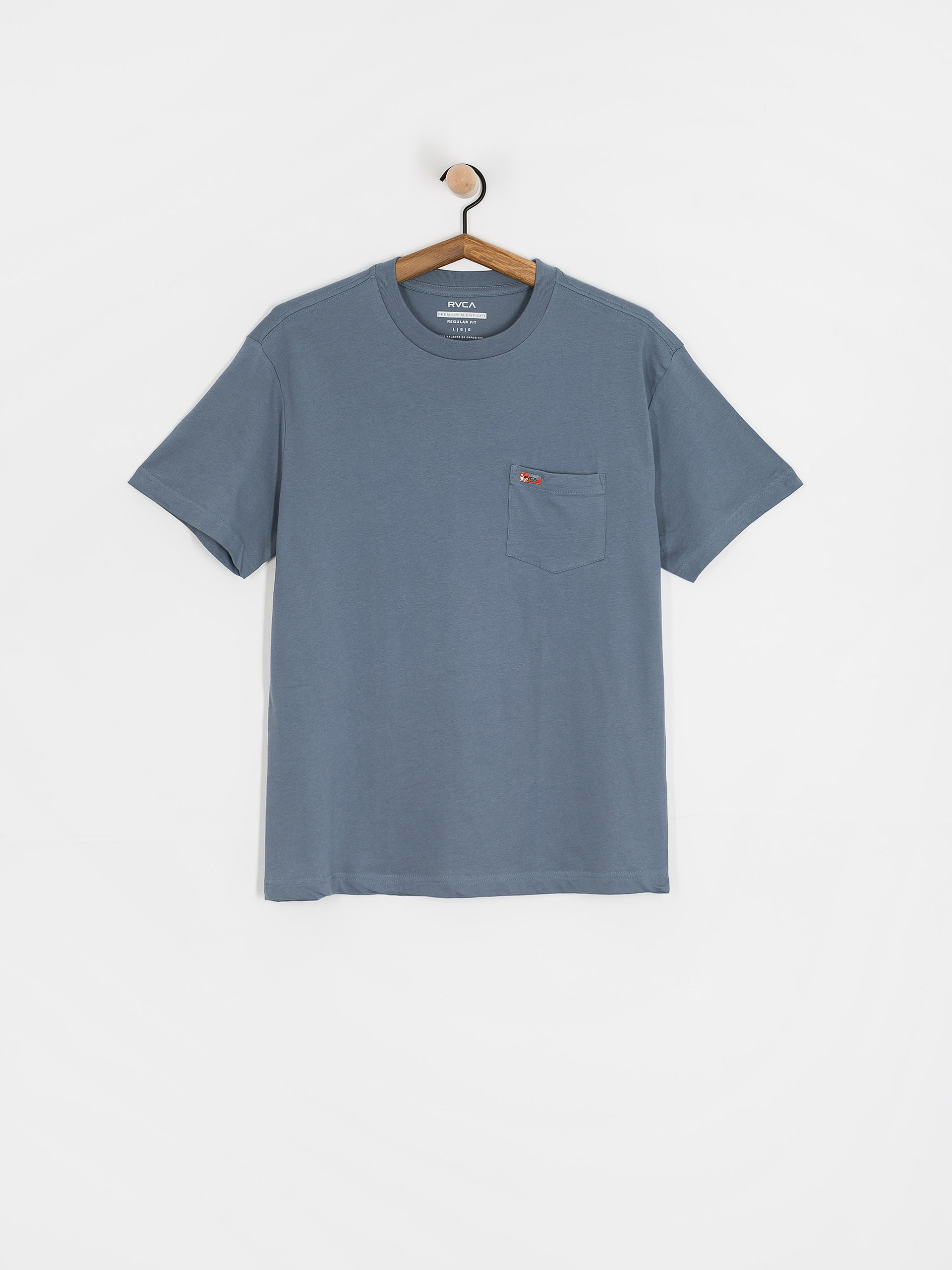 RVCA La Eye Swirl Pocket T-Shirt (vintage navy)