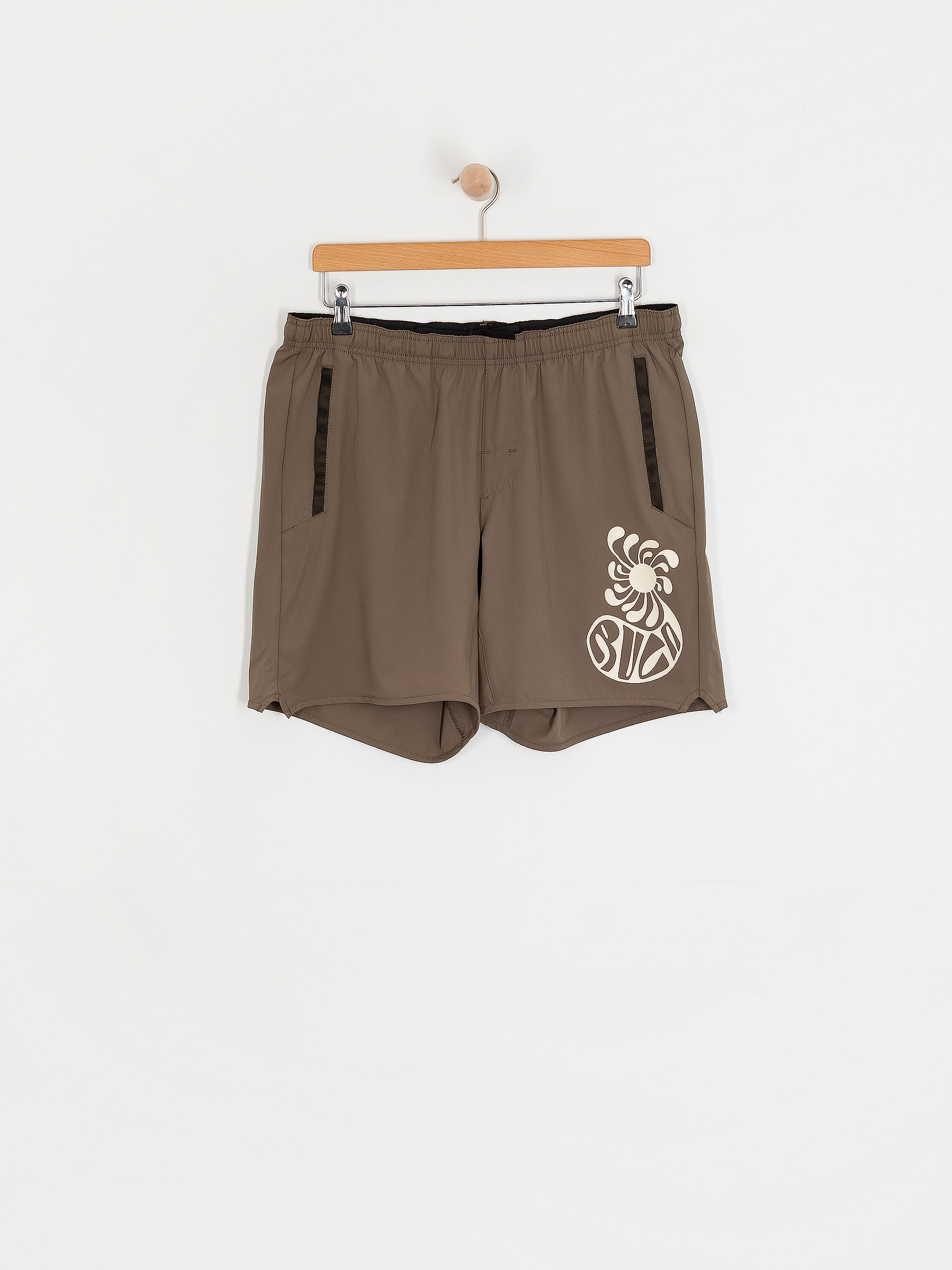 RVCA Shorts Lauryn Yogger Stretch (mushroom)