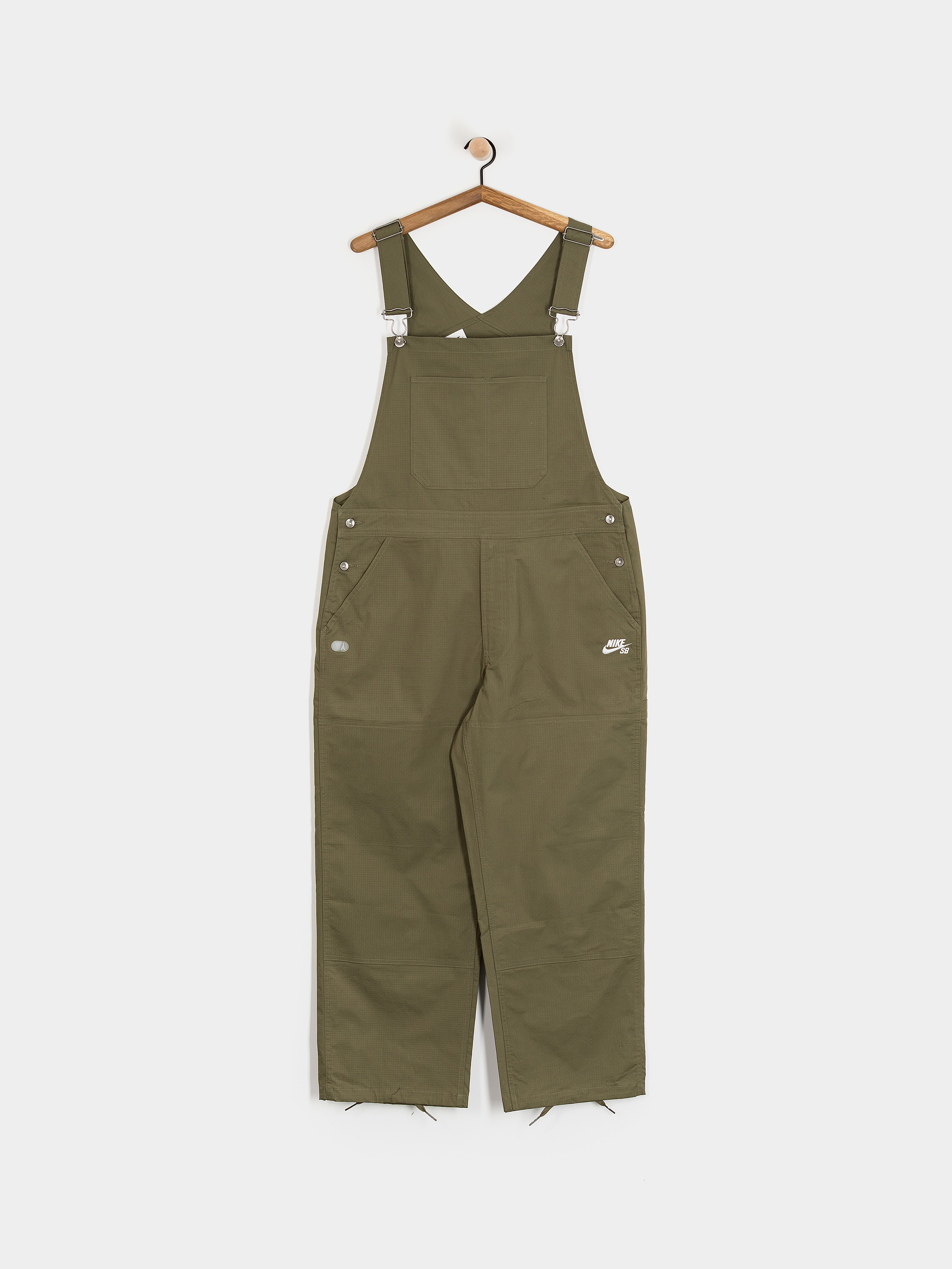 Nike SB Federation Agnostic Overalls Hose (medium olive/white)