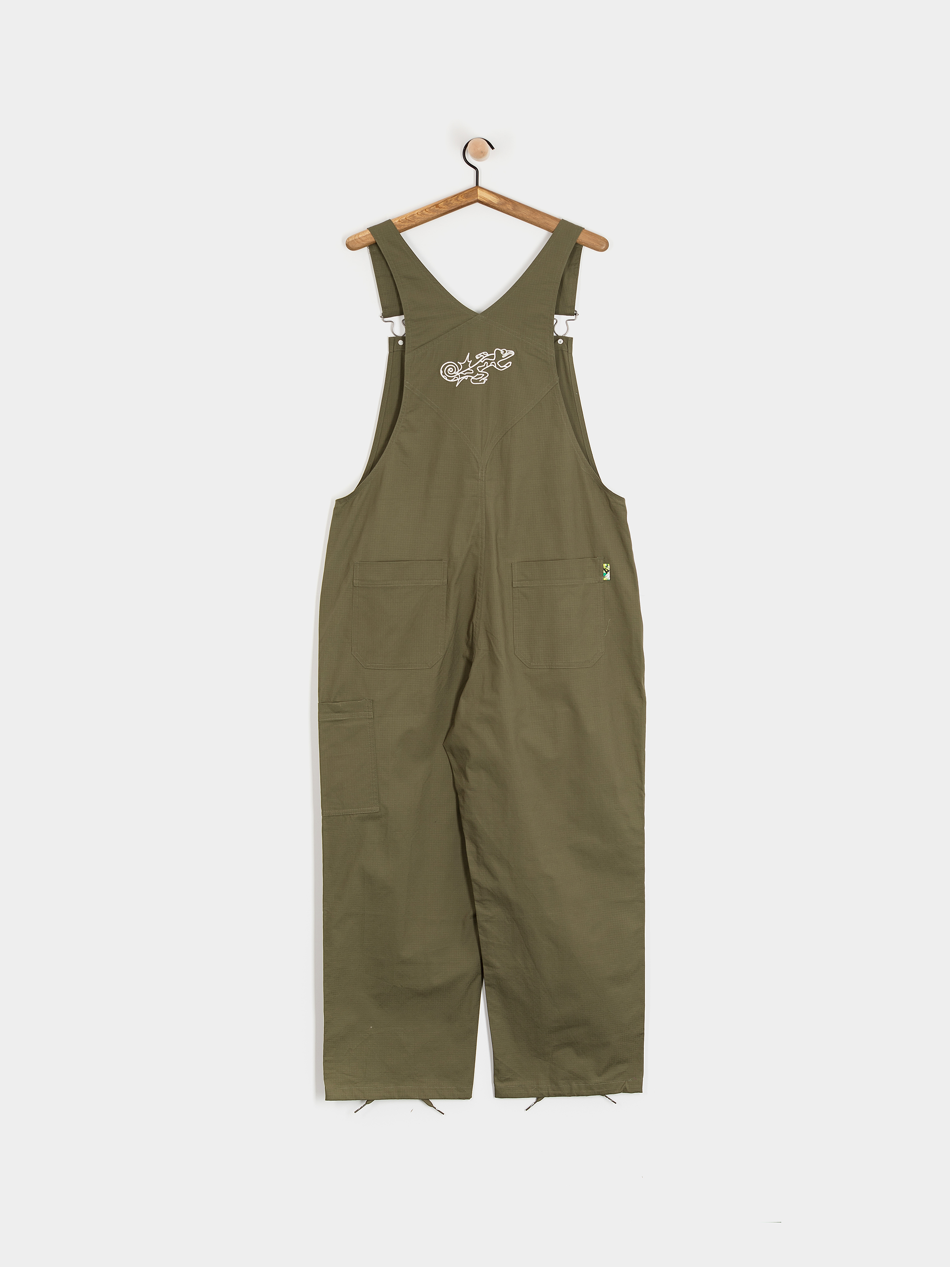 Nike SB Federation Agnostic Overalls Hose (medium olive/white)