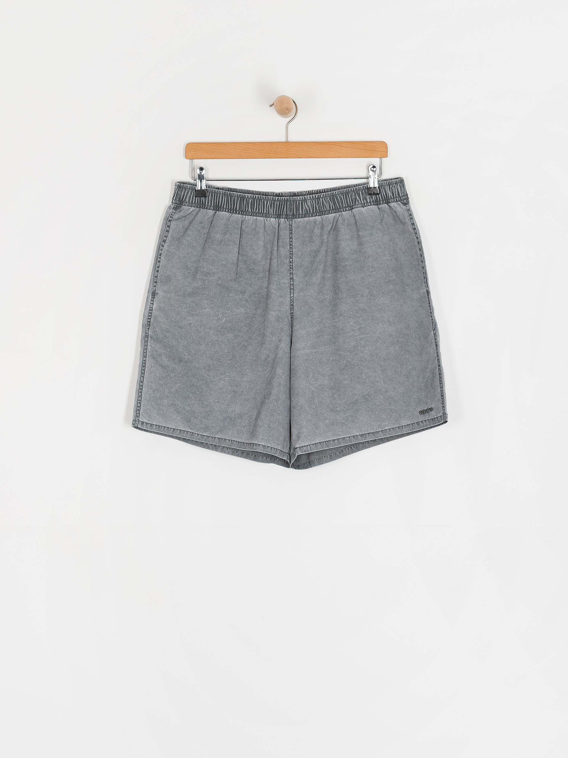 OBEY Shorts Easy Pigment Cotton Nylon - grey (pigment black)