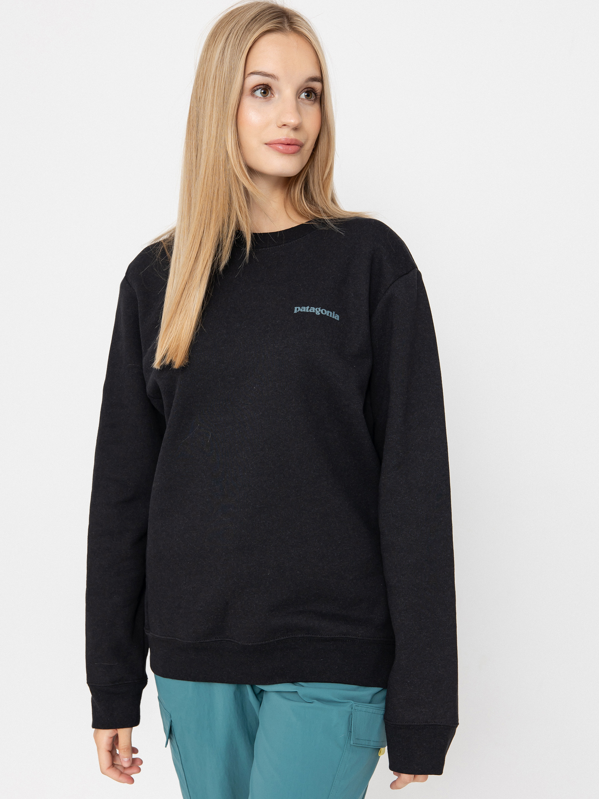 Patagonia Sweatshirt Fitz Roy Icon Uprisal (ink black)