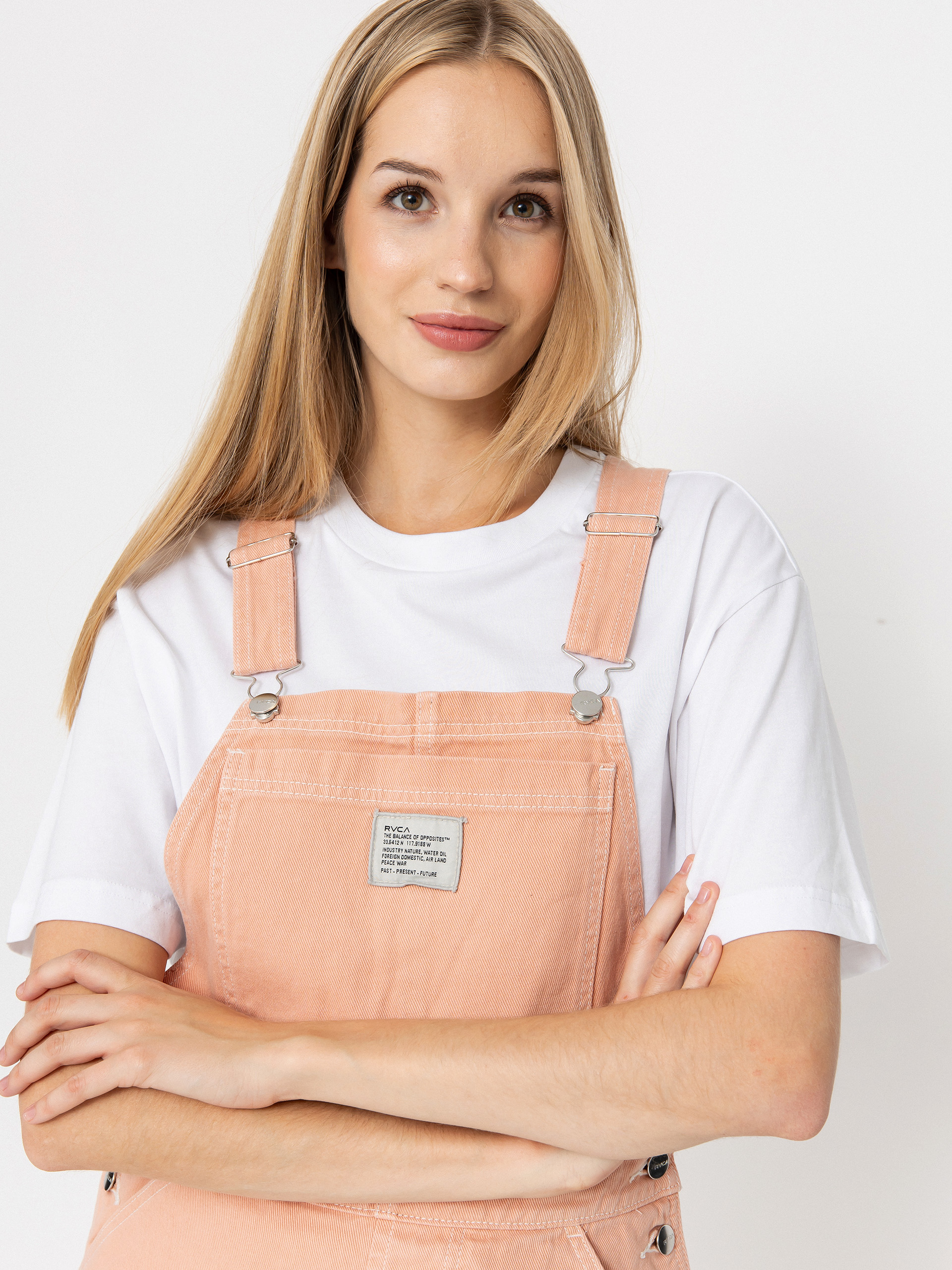 Womens RVCA Drea Overall Overall (clay)