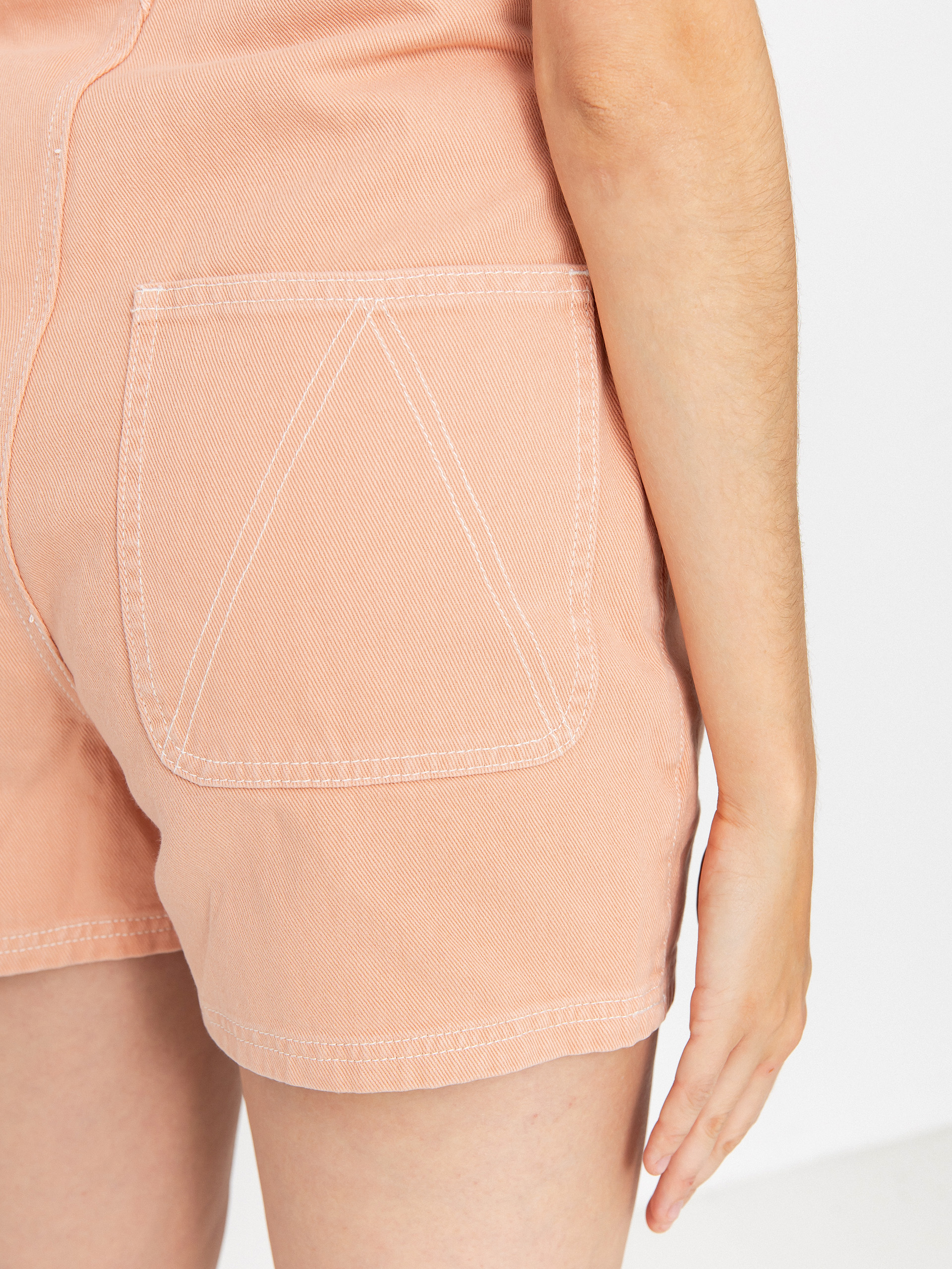 Womens RVCA Drea Overall Overall (clay)