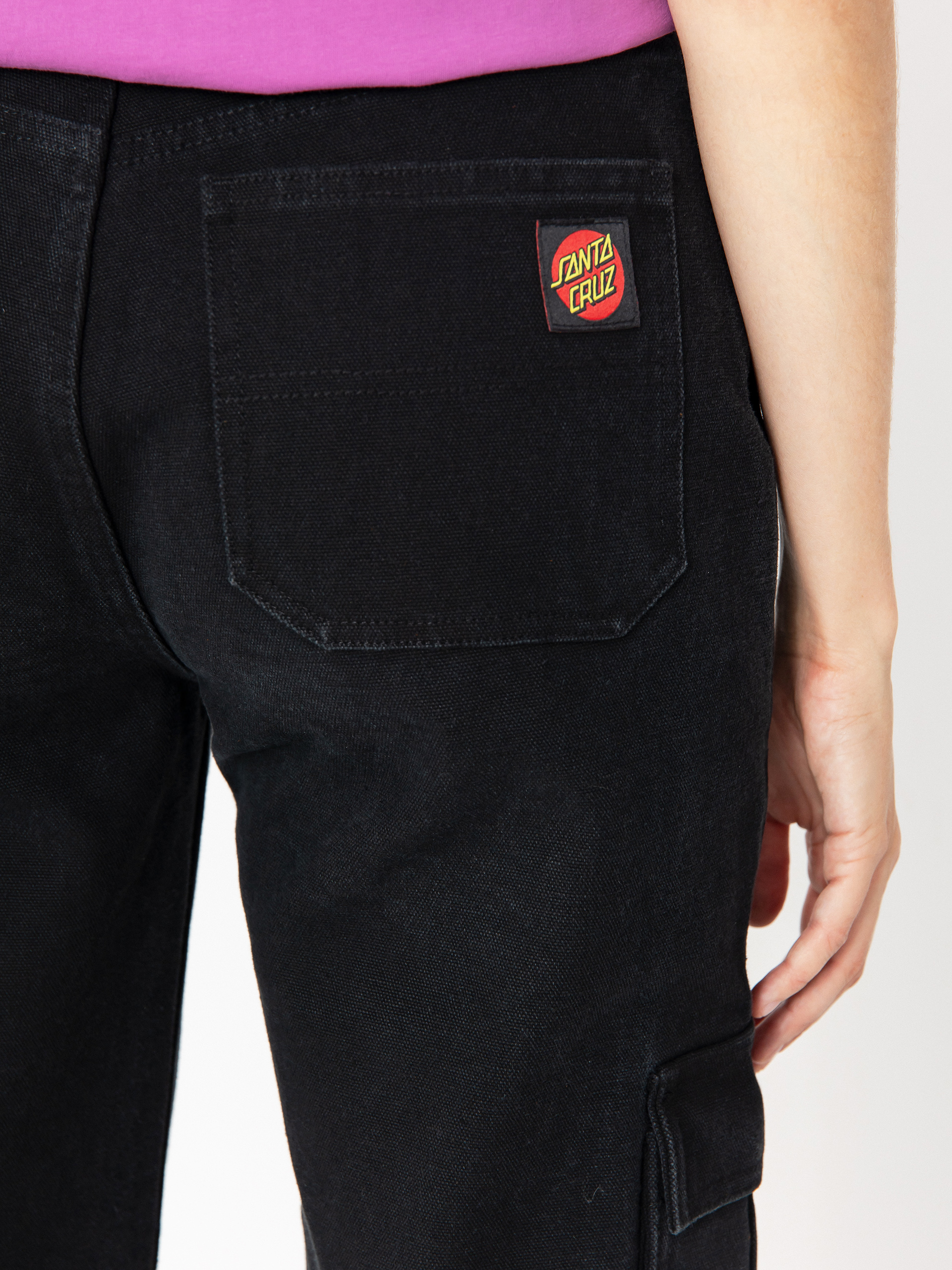 Santa Cruz Workers Cargo Wmn Pants (black wash)