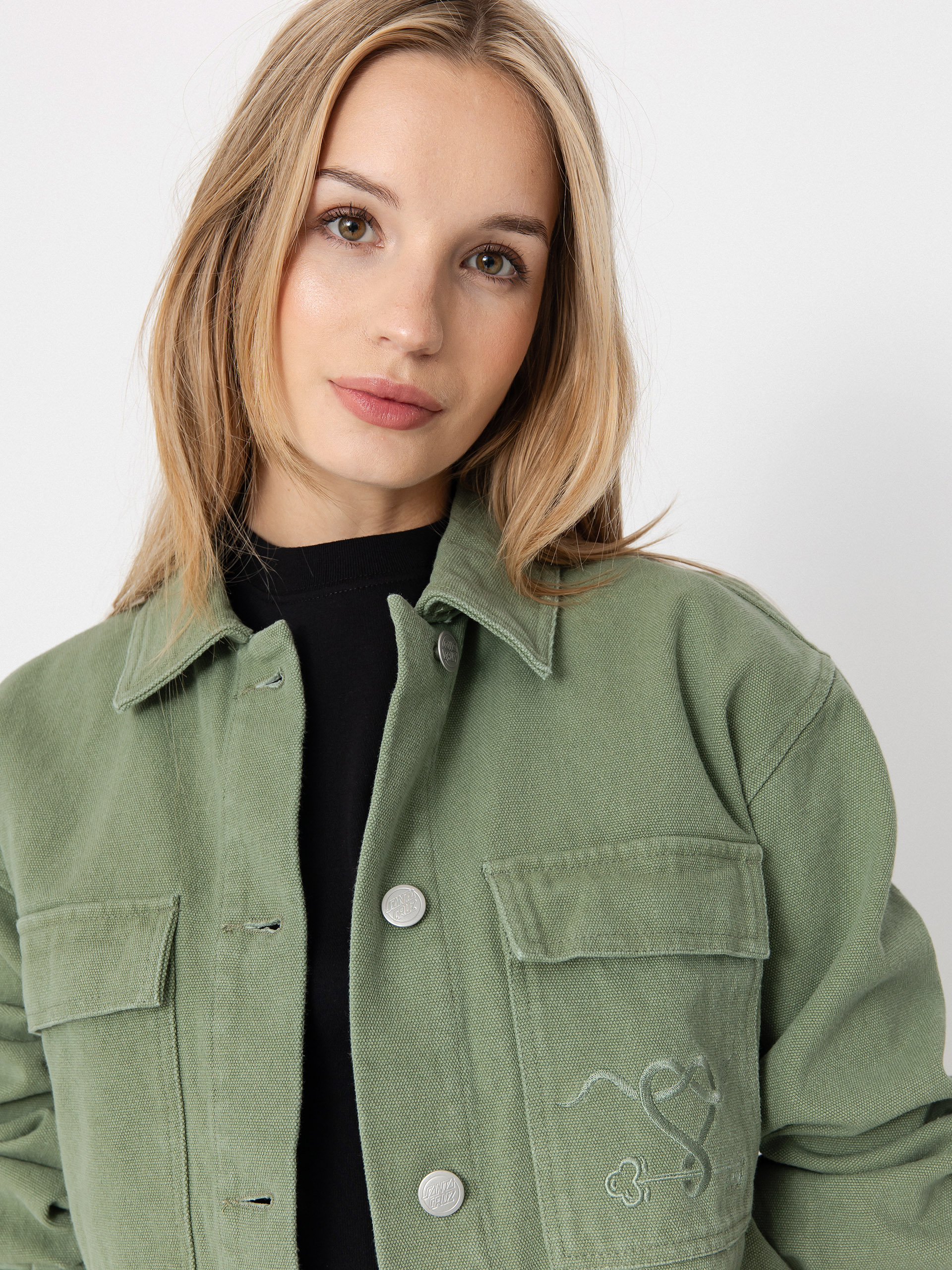 Santa Cruz Jacke Asp Key Wmn (pale sage wash)