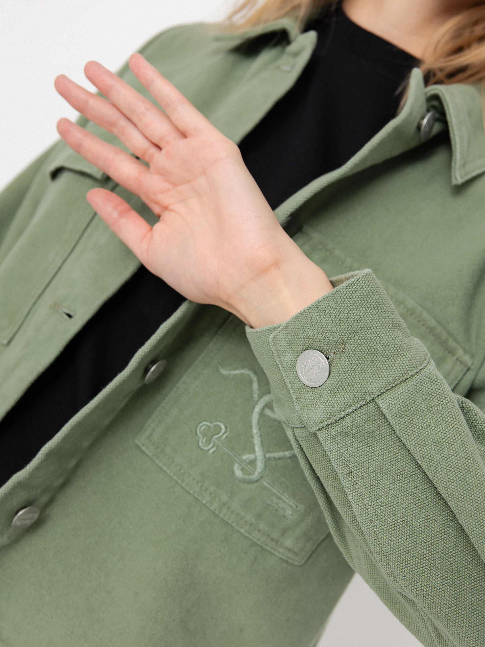 Santa Cruz Jacke Asp Key Wmn (pale sage wash)