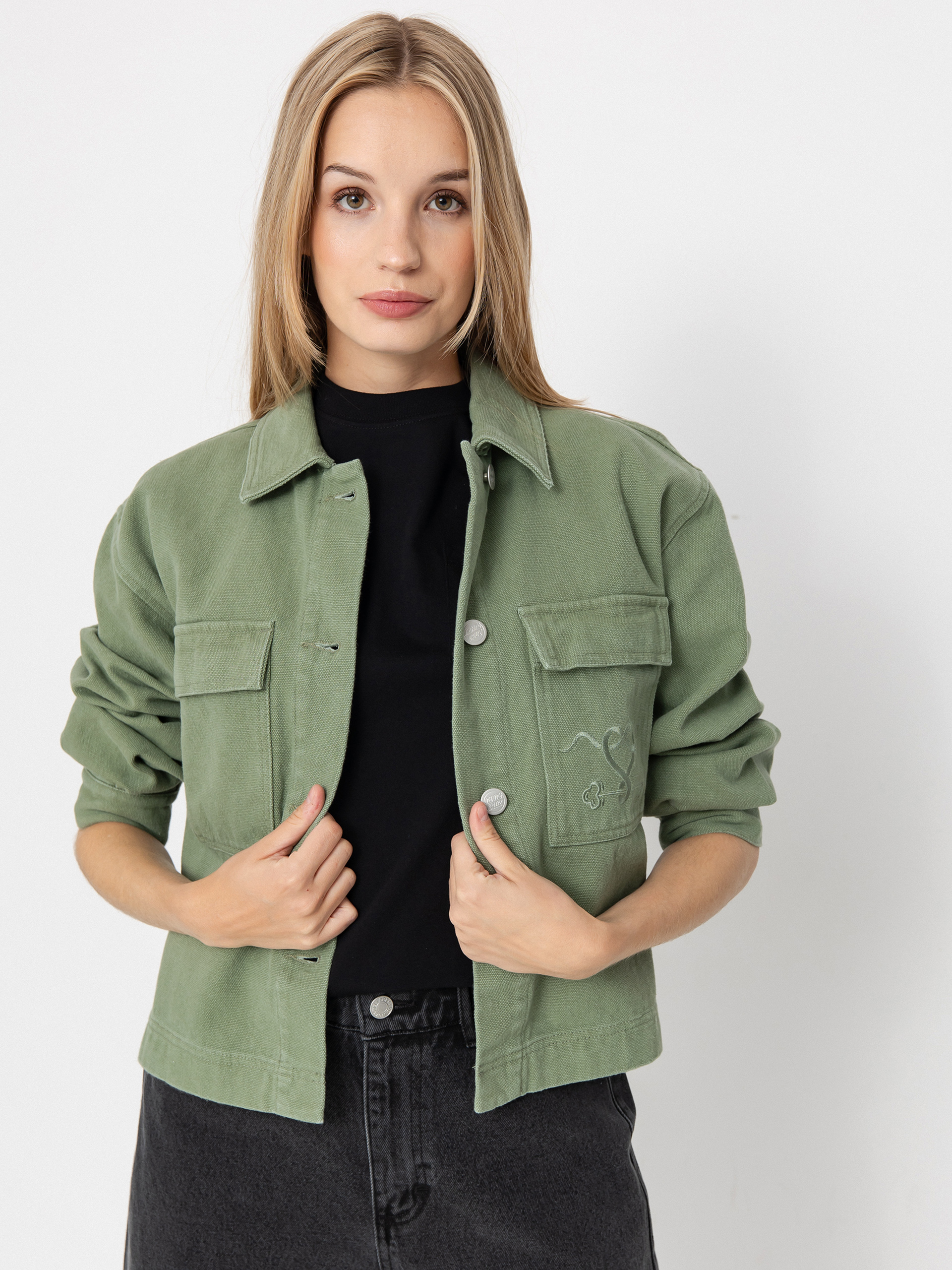 Santa Cruz Jacke Asp Key Wmn (pale sage wash)