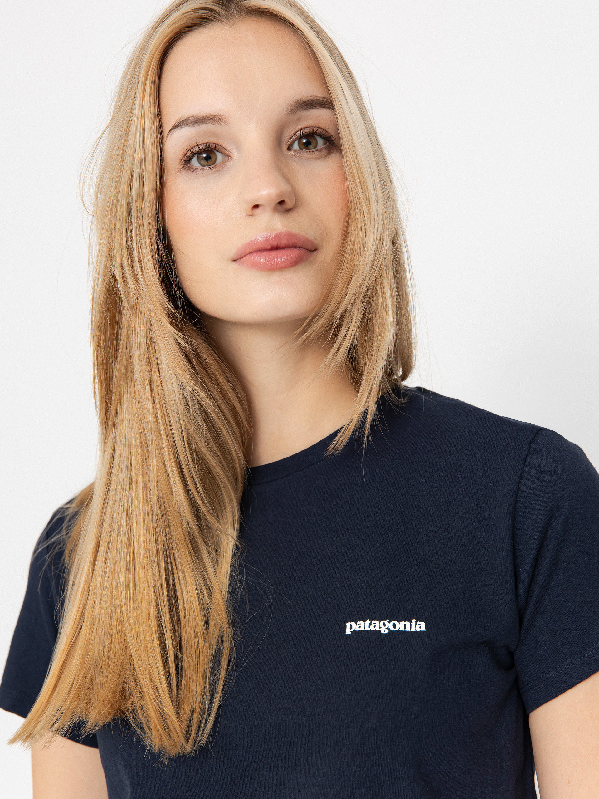 Patagonia P 6 Logo Responsibili T-shirt Wmn (new navy)