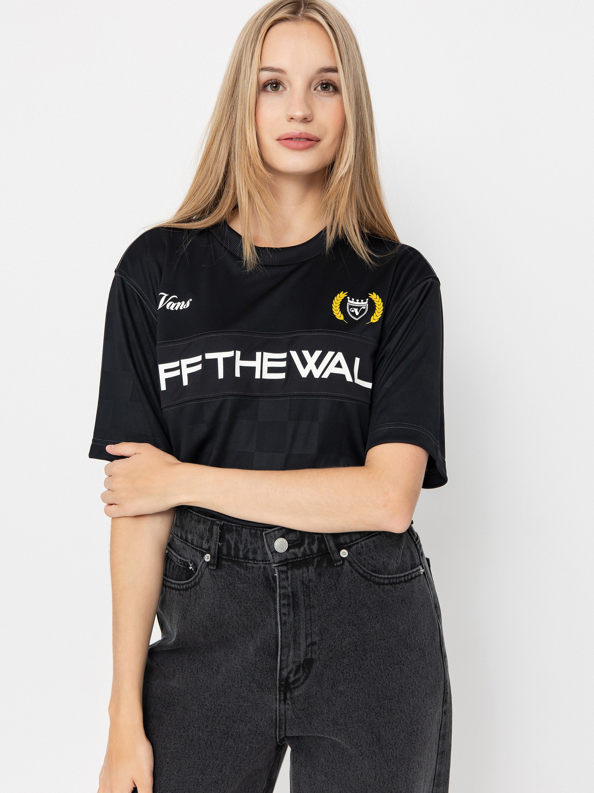 Vans Stevies Sports Jersey T-shirt Wmn (black)