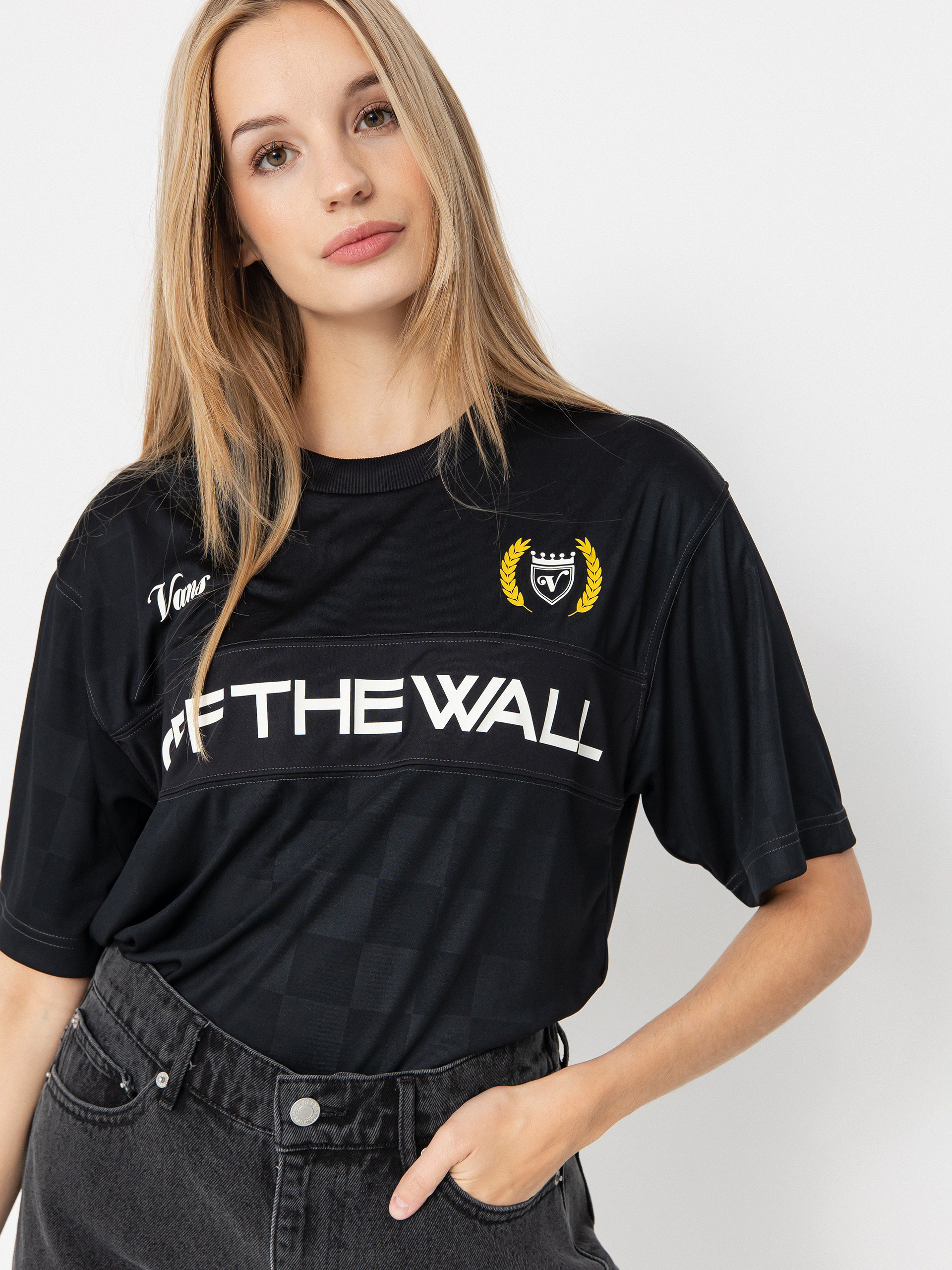 Vans Stevies Sports Jersey T-shirt Wmn (black)