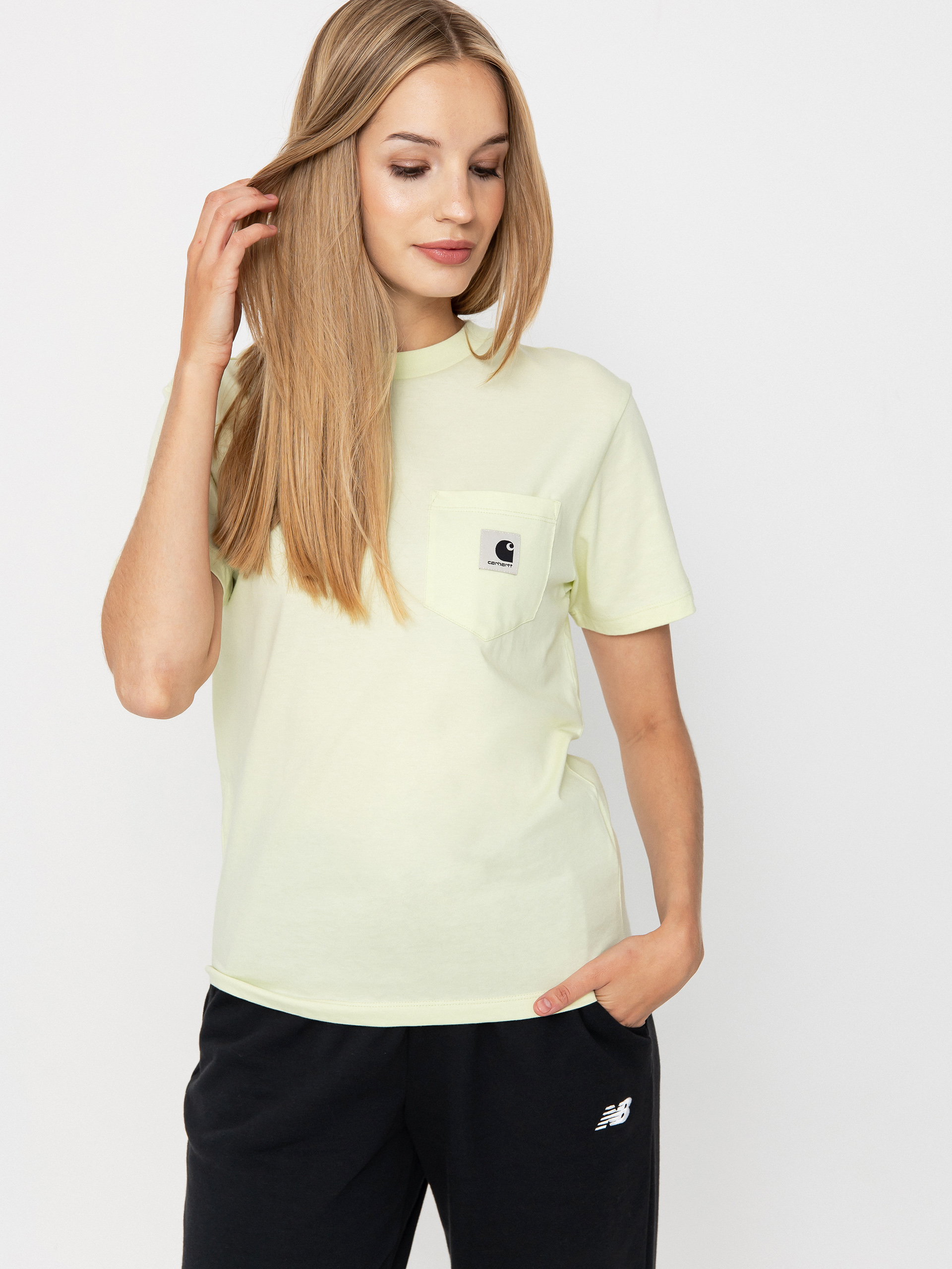 Carhartt WIP Pocket Wmn T-Shirt (air green)