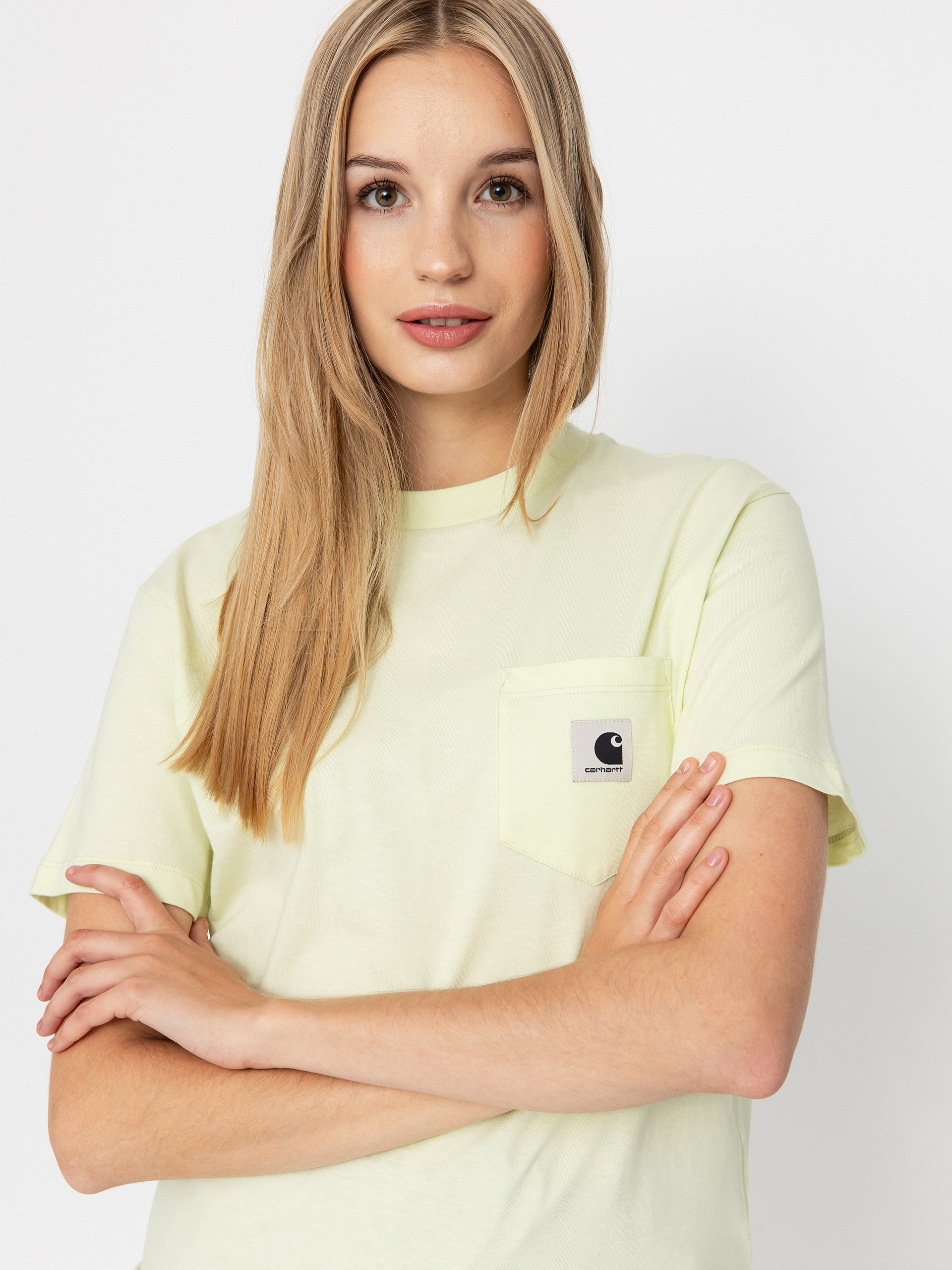 Carhartt WIP Pocket Wmn T-Shirt (air green)