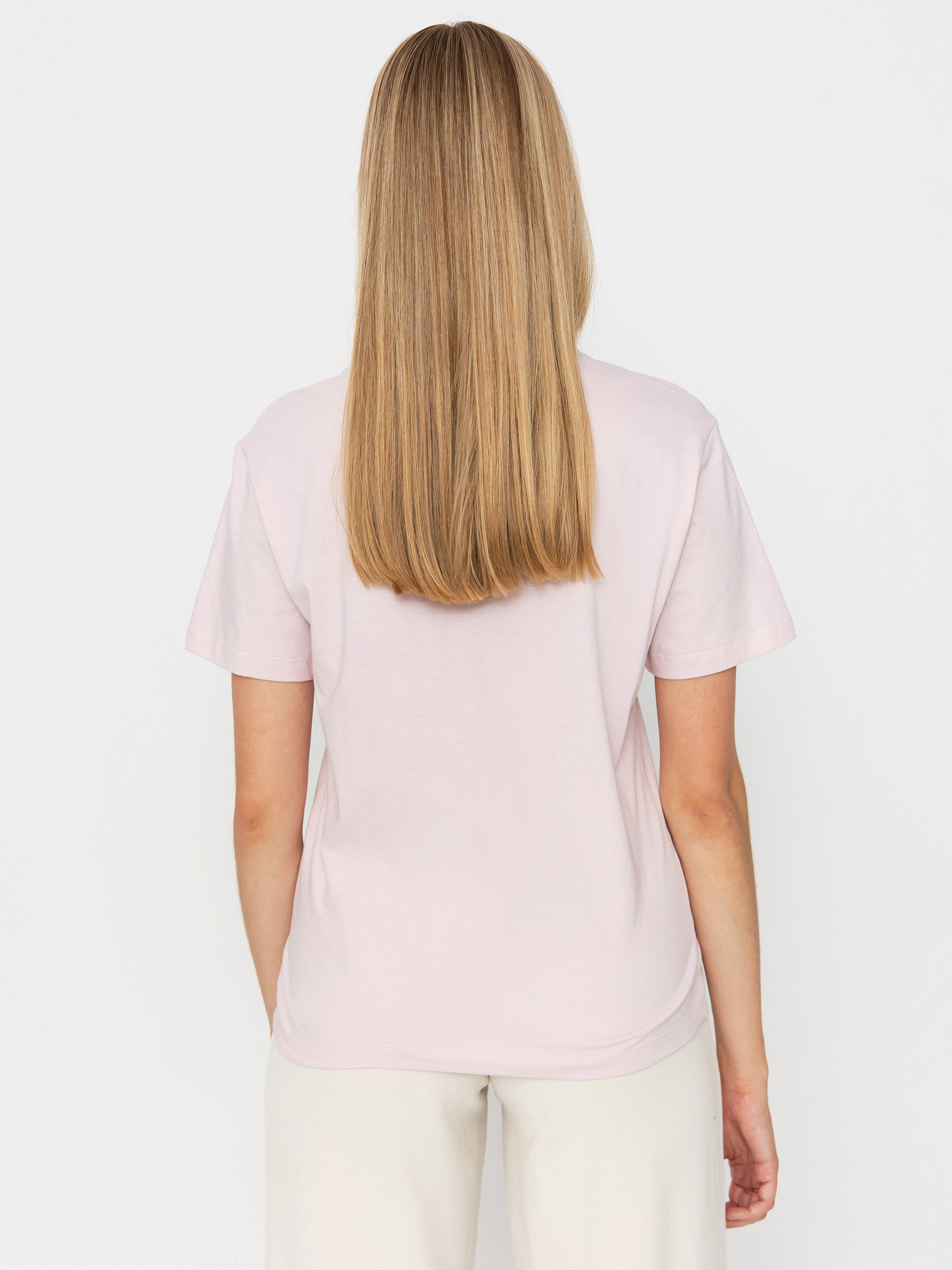 Carhartt WIP Script Embroidery Wmn T-Shirt (air pink/wax)