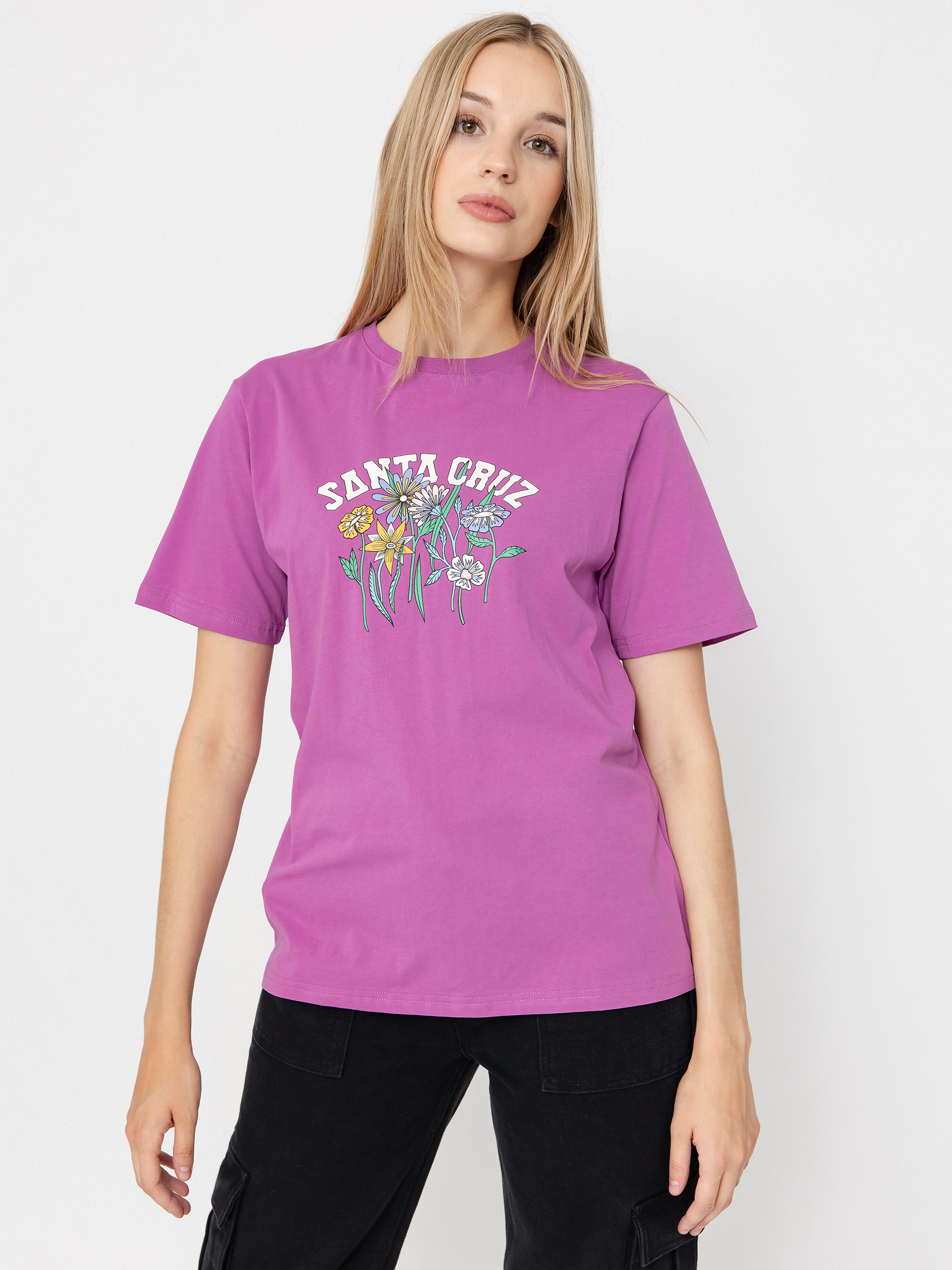 Santa Cruz T-Shirt Field Strip Wmn (hyper violet)