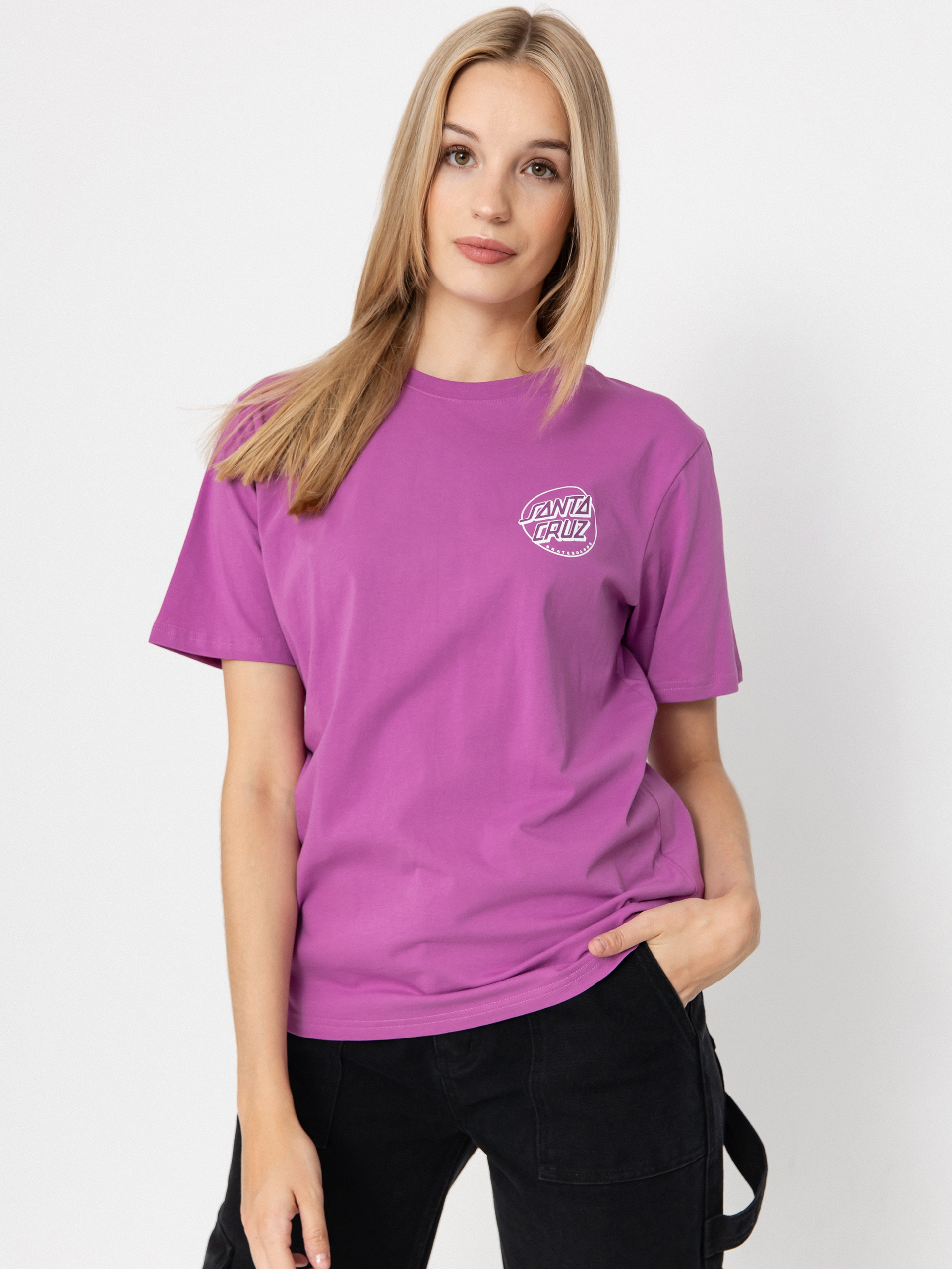 Santa Cruz Partial Dot Wmn T-Shirt (hyper violet)