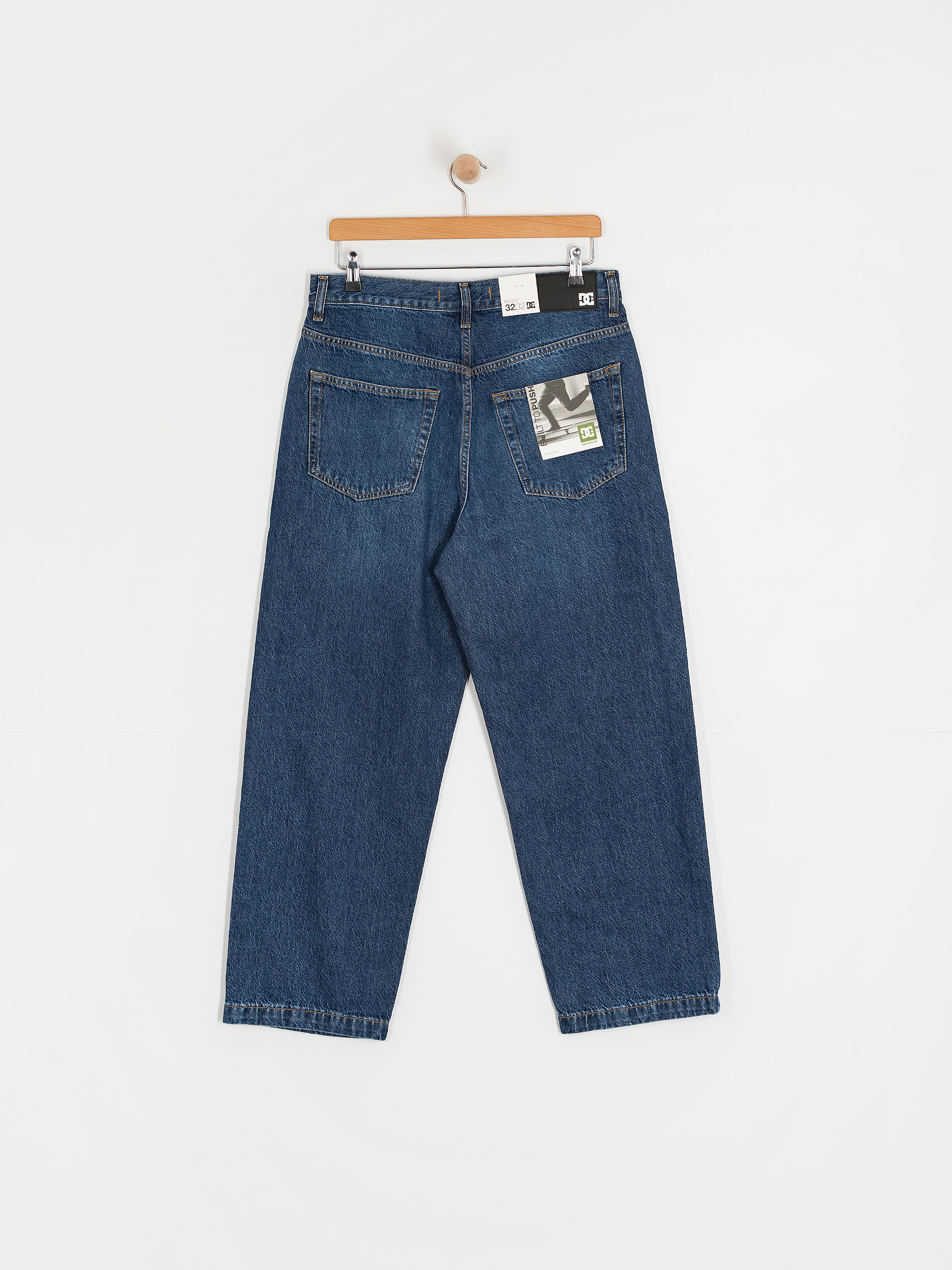 DC Worker Baggy Denim Rsi Hose (stone indigo)